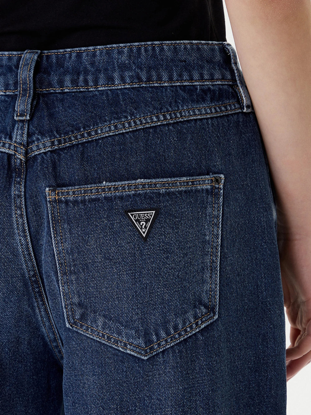 Jeans Wide Guess Bellflower da Donna - Denim