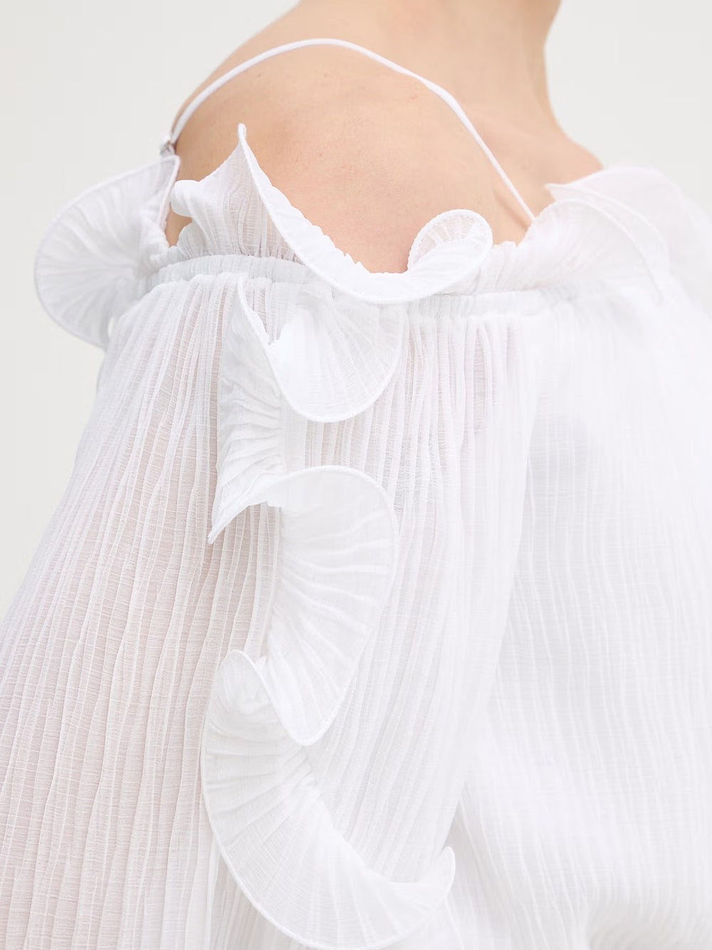 Blusa Guess Gabriella da Donna - Bianco