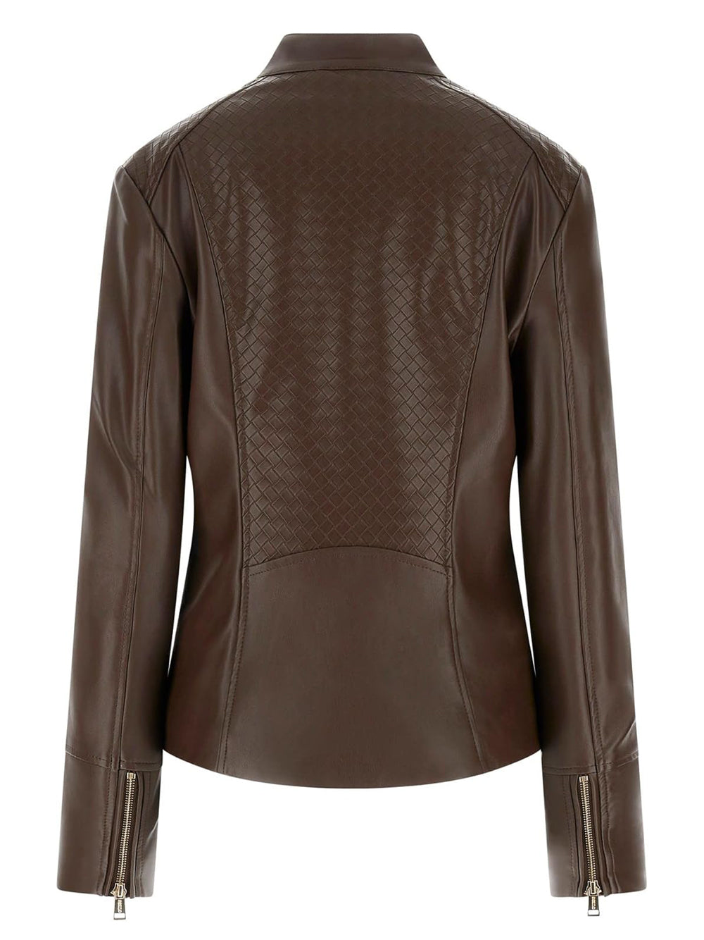Guess Giubbotto pelle Donna Mod. W6RL52 WL850 G1EA Moro Marrone