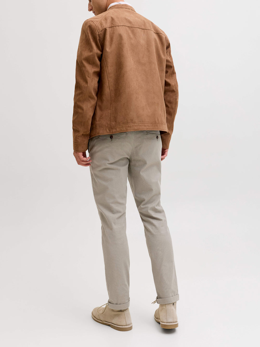 Pantalone Chino Jack e Jones Marco Fury da Uomo - Grigio