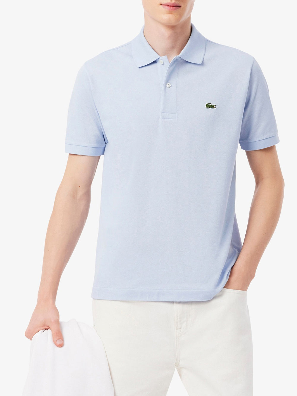 Polo Lacoste da Uomo - Celeste