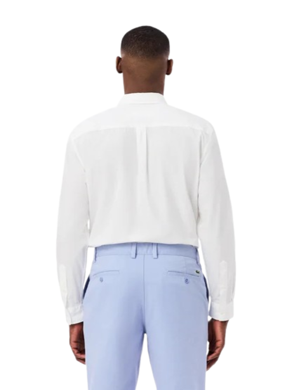Lacoste Camicia m/l Uomo Mod. CH2316 POPELIN 001 Bianco