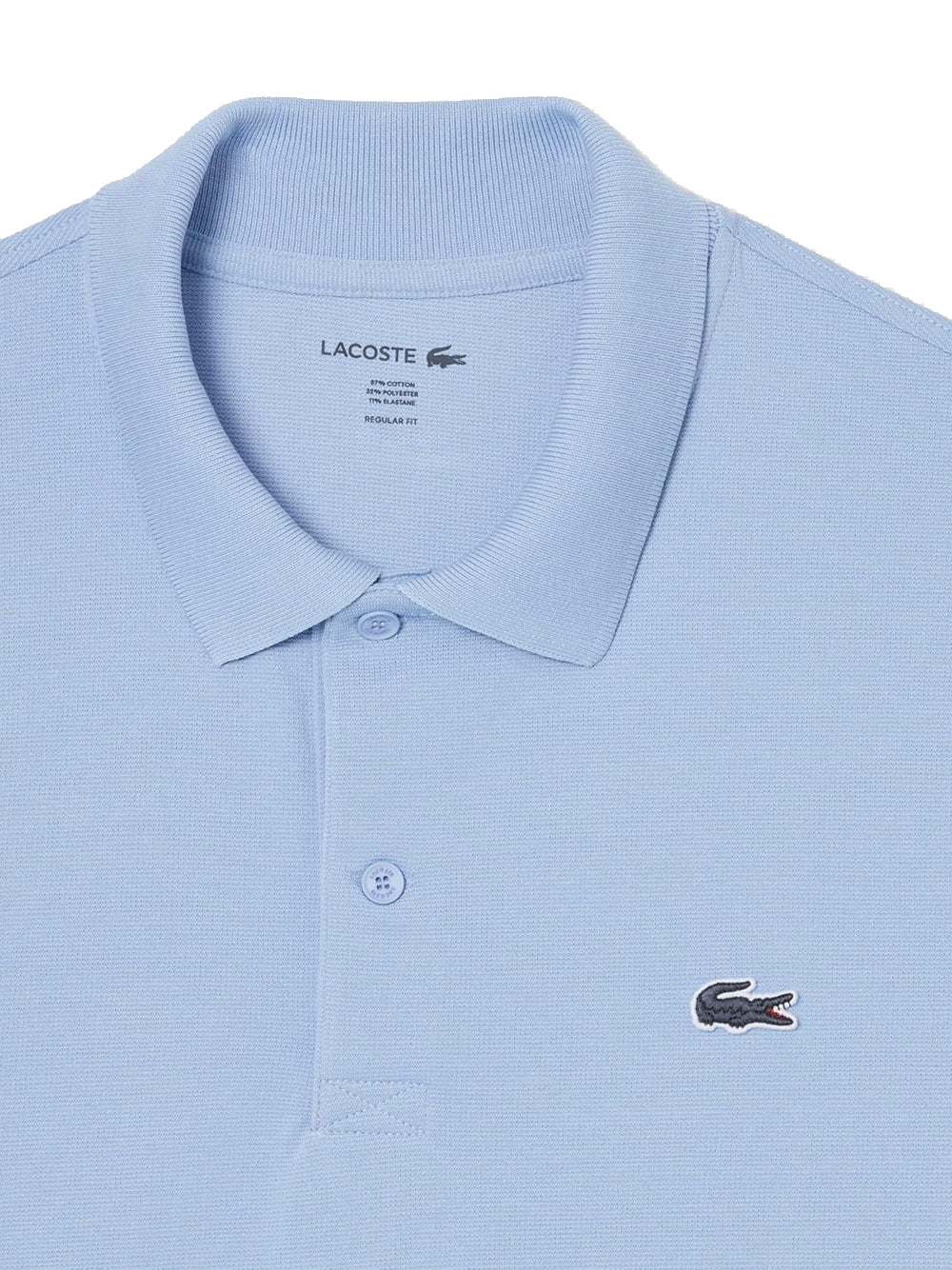 Lacoste Polo Mamica Corta Uomo Mod. DH5522 AEY Azzurro Blu