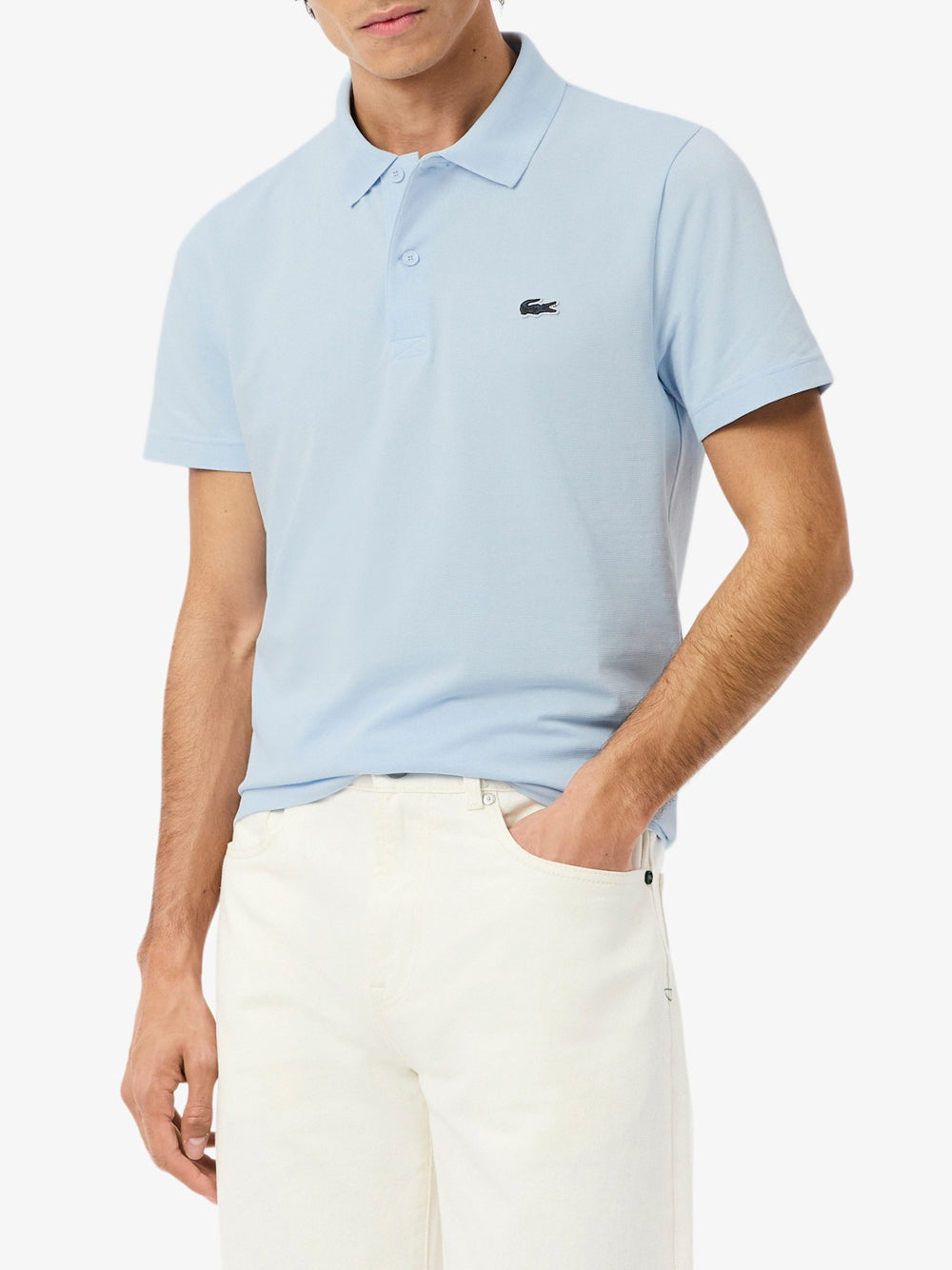 Polo Lacoste da Uomo - Celeste