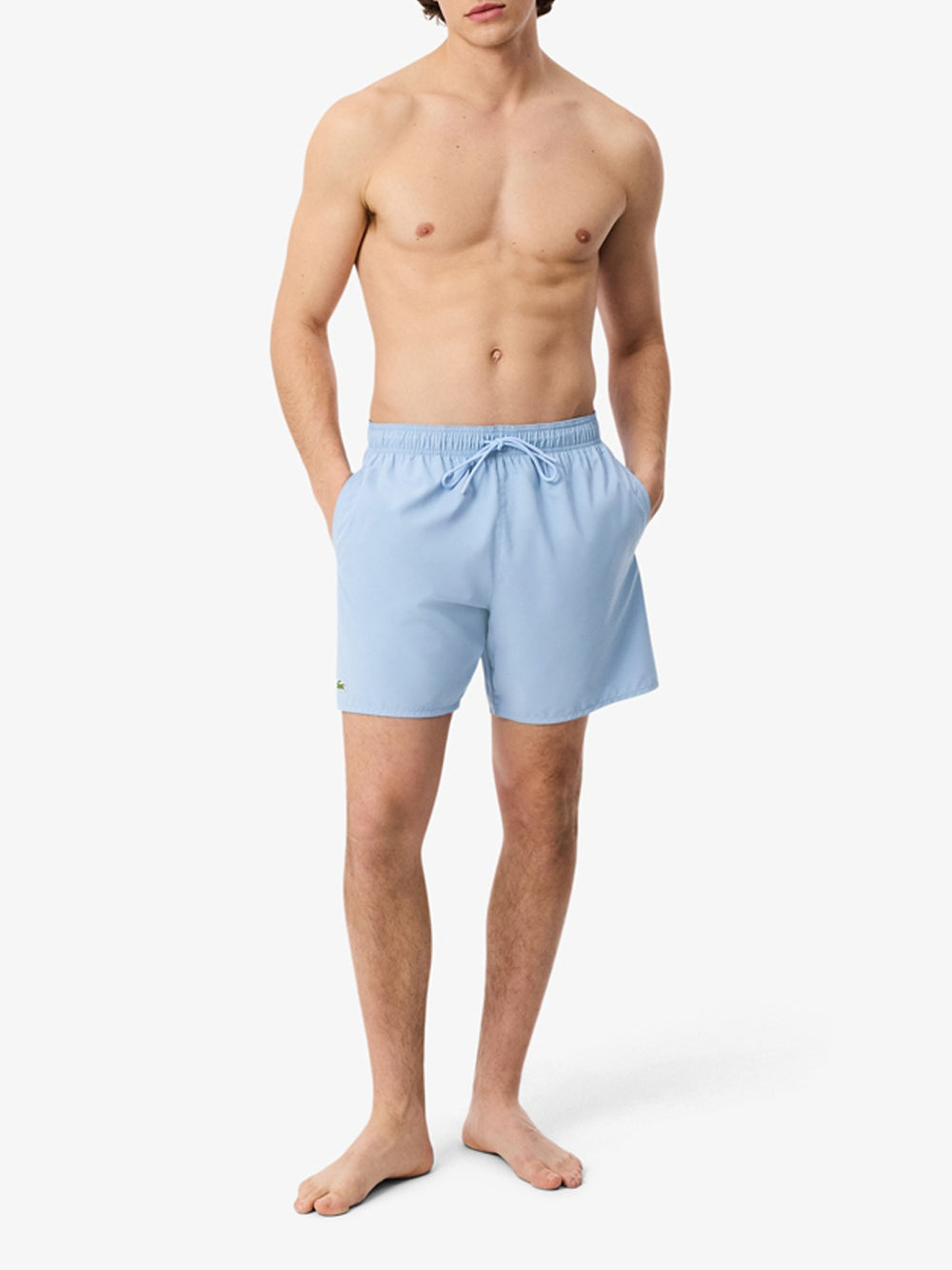 Shorts Mare Lacoste da Uomo - Celeste