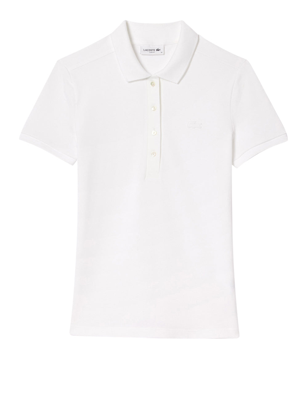 Polo Lacoste da Donna - Bianco