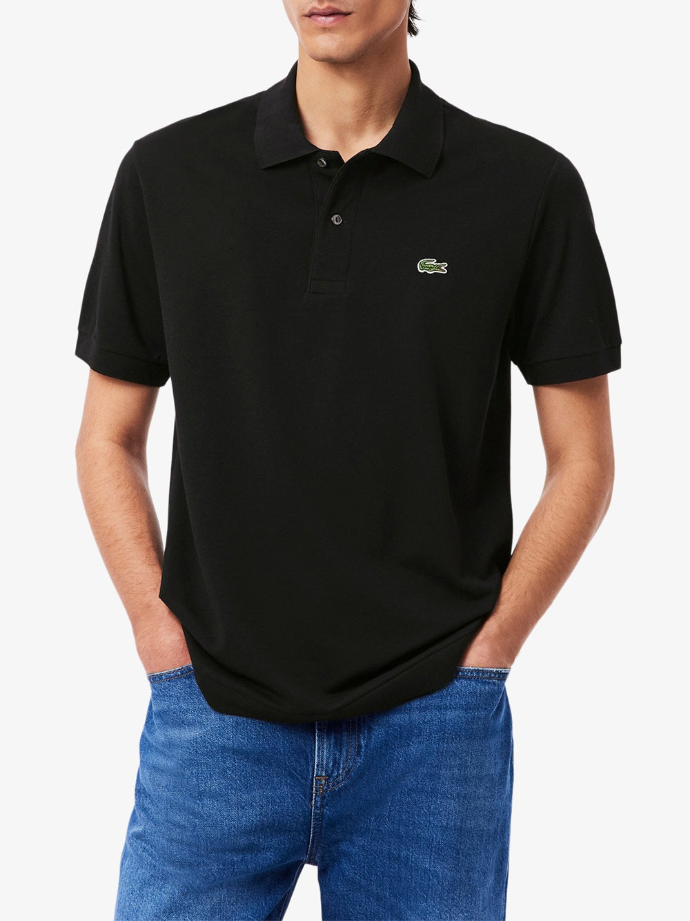 Polo Lacoste da Uomo - Nero