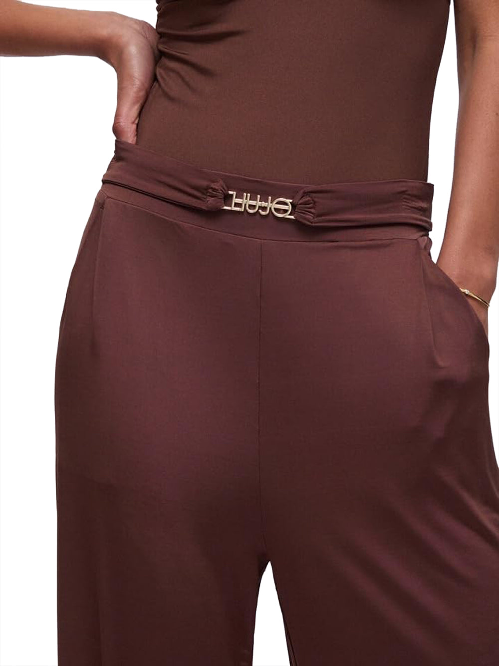 Liu Jo Liu Jo Pantalone Donna Mod. VA6157 J3888 91118 Moro Marrone