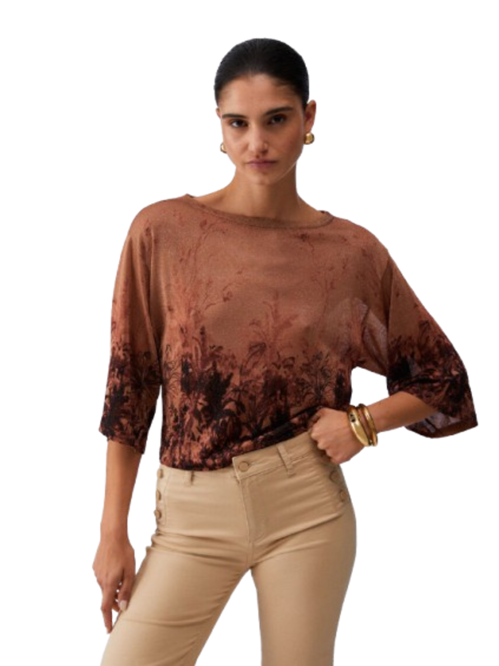 Liu Jo Liu Jo Maglia Donna Mod. CA6355 MA71N P9655 Tabacco Marrone