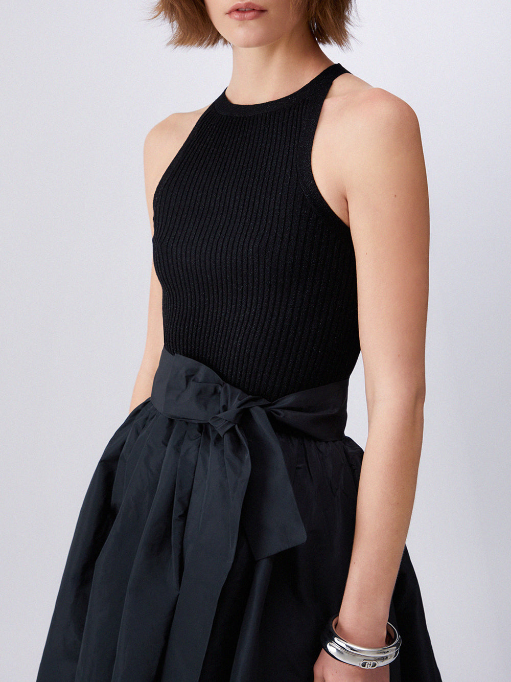 Vestito Longuette Liu Jo da Donna - Nero