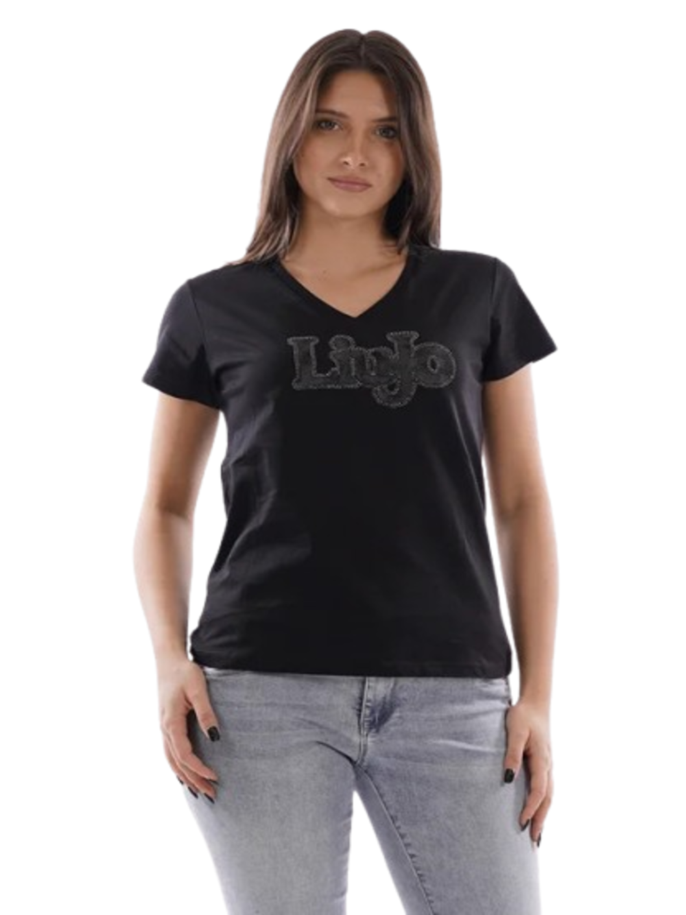 Liu Jo Liu Jo T-shirt Donna Mod. TA6057 JS923 L9044 Nero