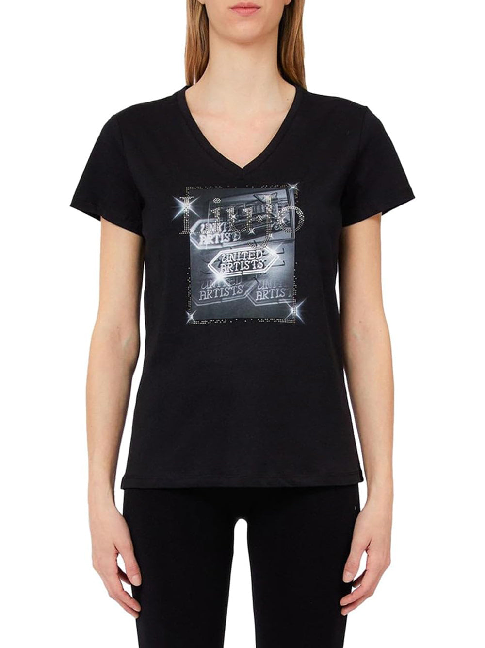 Liu Jo Liu Jo T-shirt Donna Mod. TA6057 JS923 P9186 Nero