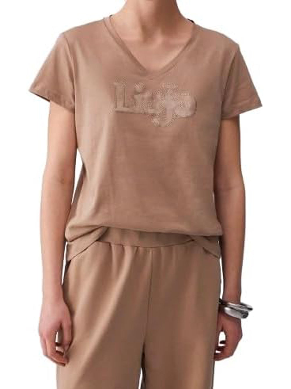 Liu Jo Liu Jo T-shirt Donna Mod. TA6057 JS923 P9198 Beige