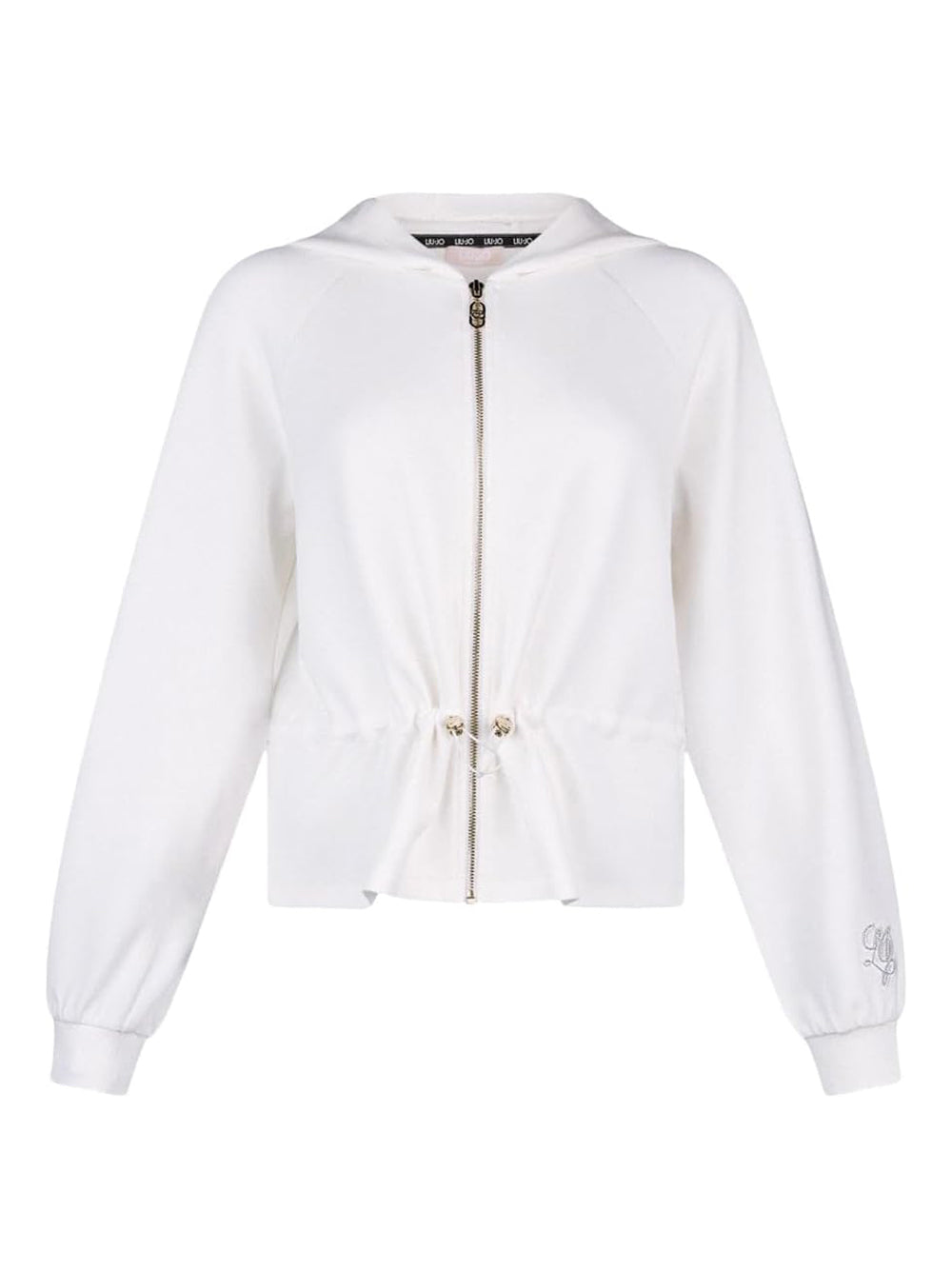Liu Jo Liu Jo Felpa Zip Donna Mod. TA6076 JS869 10105 Panna Avorio