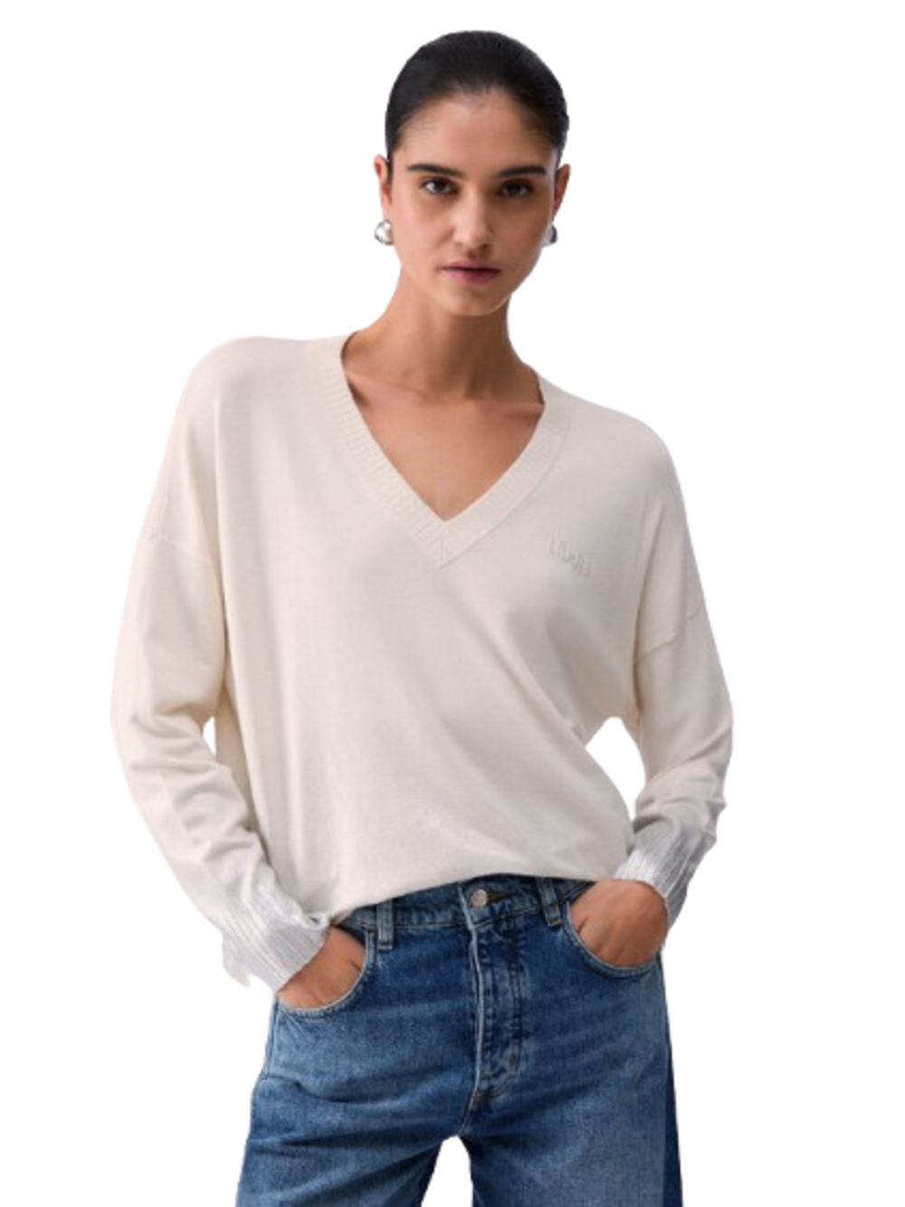 Liu Jo Liu Jo Maglia Donna Mod. TA6183 MS49I D6129 Panna Avorio