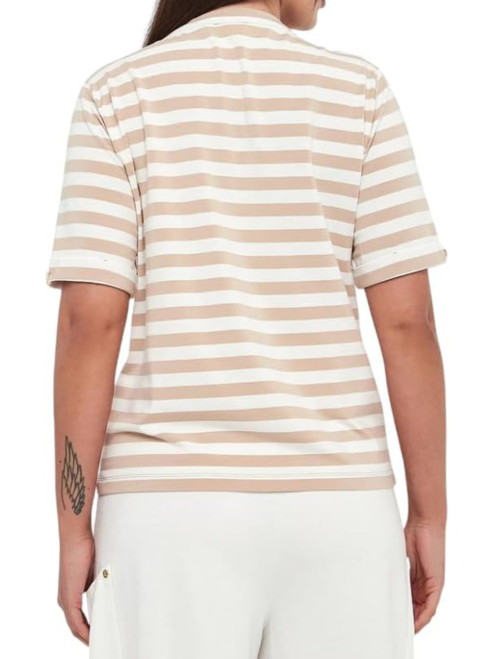 Liu Jo Liu Jo T-shirt Donna Mod. TA6206 JS005 C3883 Panna Avorio