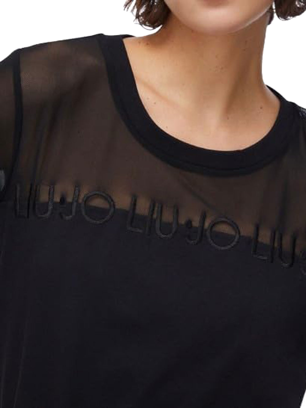 Liu Jo Liu Jo T-shirt Donna Mod. TA6277 JS923 22222 Nero
