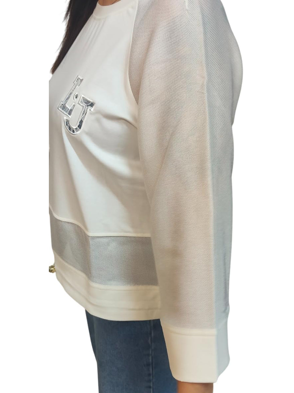 Liu Jo Liu Jo Felpa Donna Mod. TA6281 J3855 10105 Panna Avorio