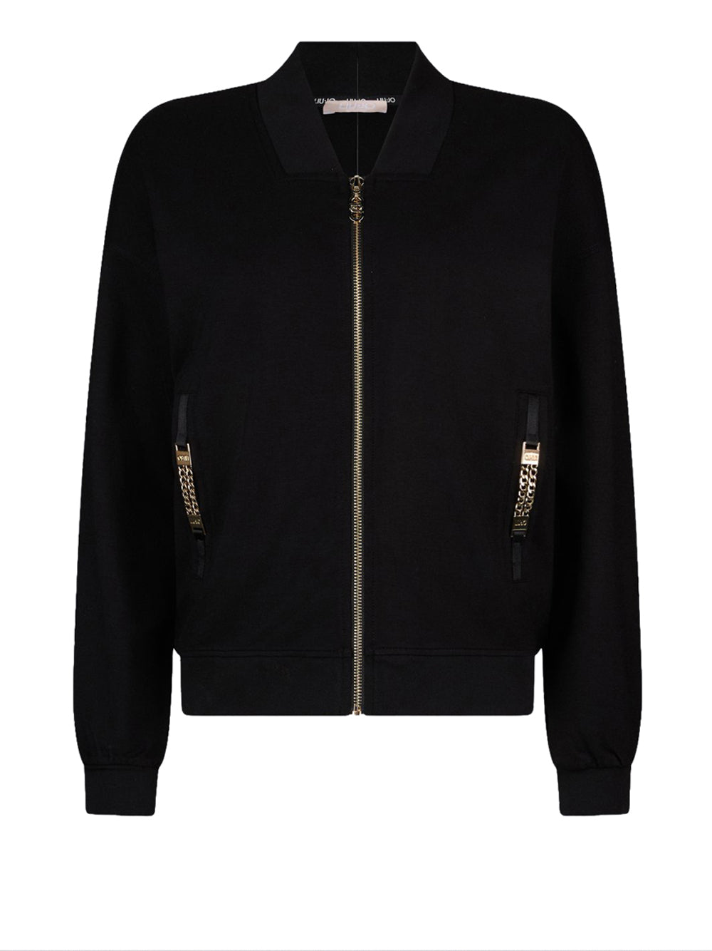 Felpa Zip Liu Jo da Donna - Nero