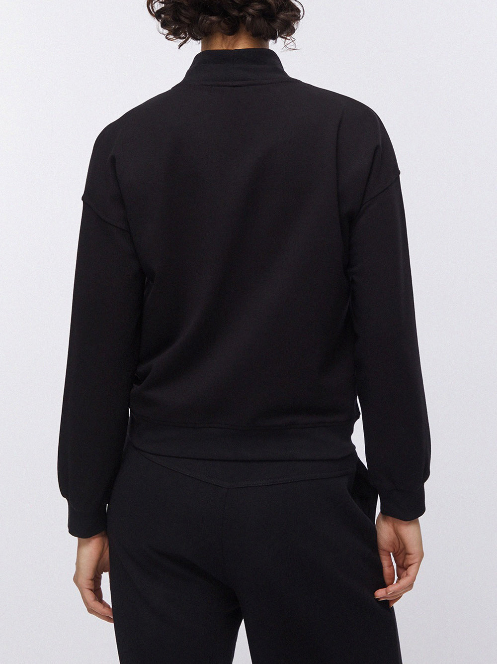 Felpa Zip Liu Jo da Donna - Nero