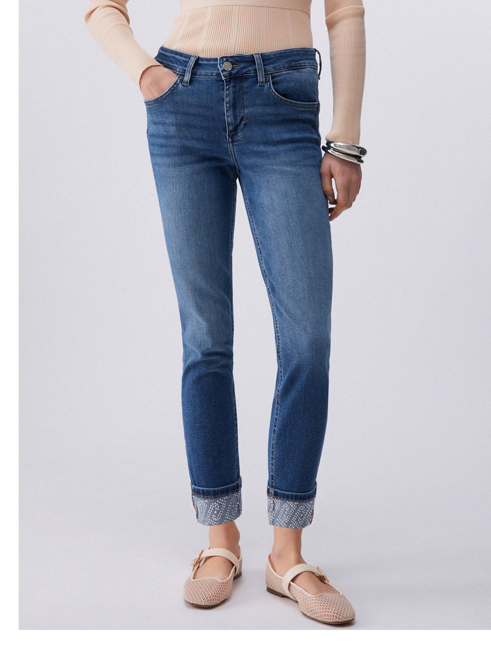 Jeans Skinny Liu Jo da Donna - Denim
