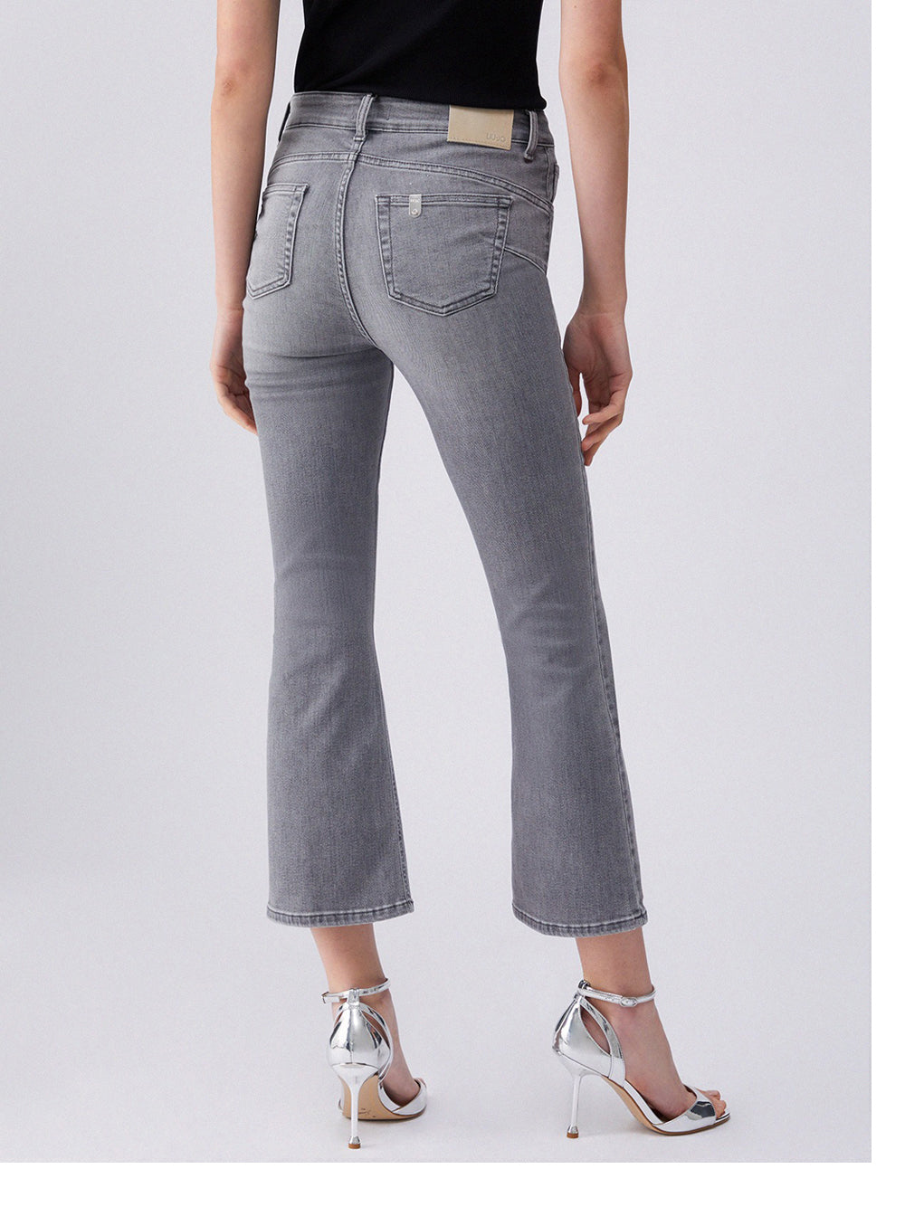 Jeans Bootcut Liu Jo da Donna - Grigio
