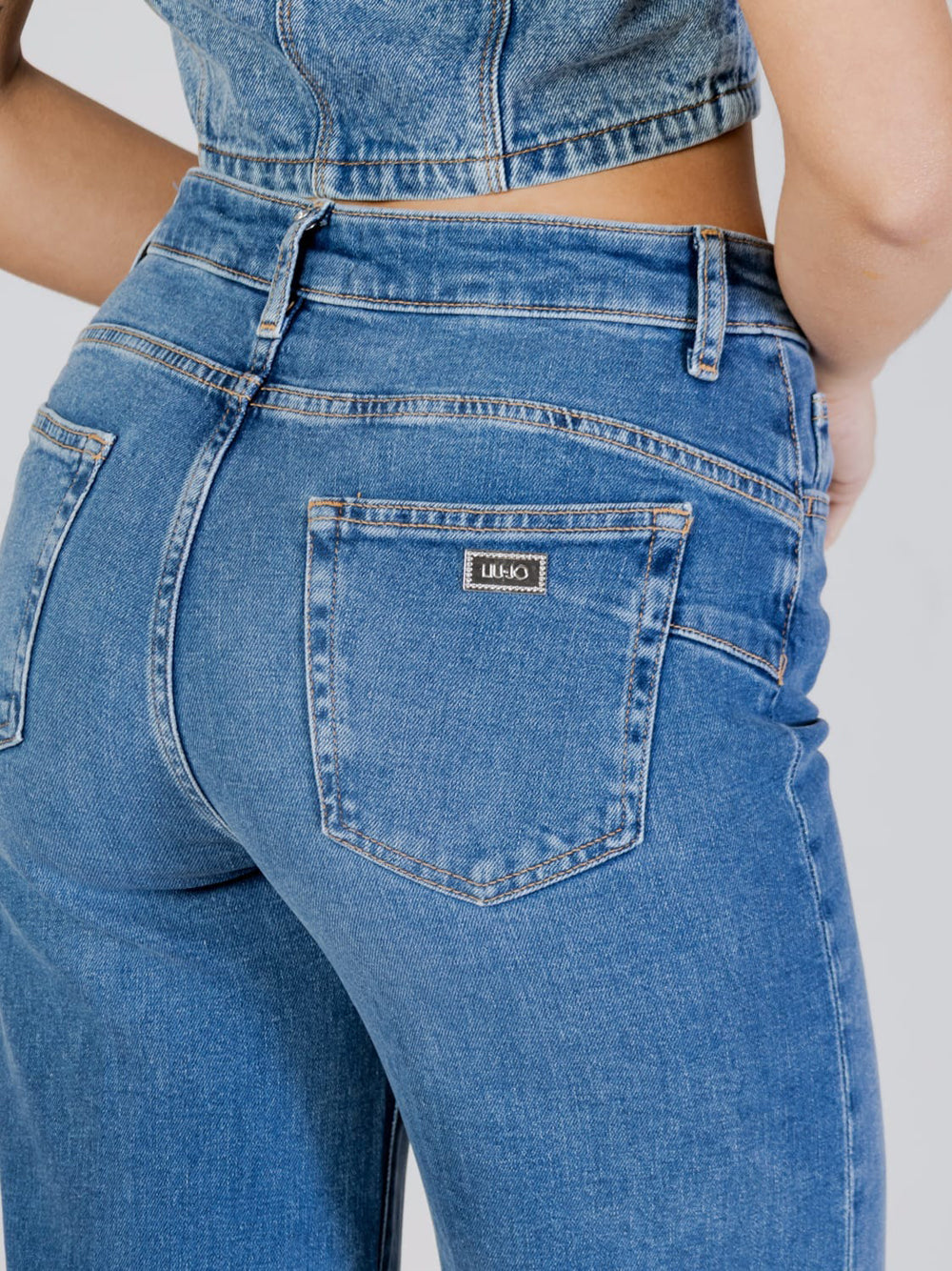 Jeans a Zampa Liu Jo da Donna - Denim