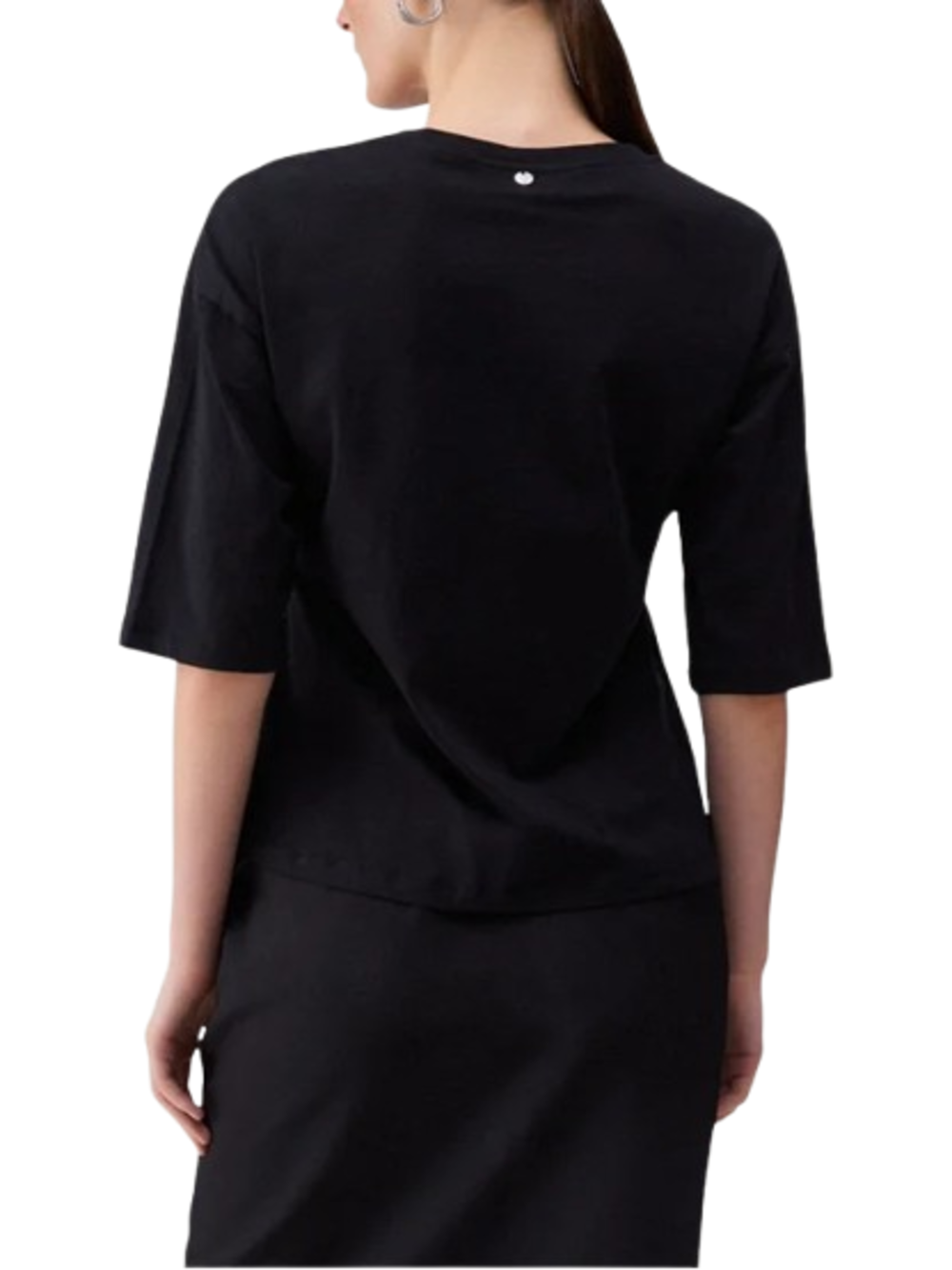 Liu Jo Liu Jo white T-shirt Donna Mod. WA6128 JS904 P9320 Nero