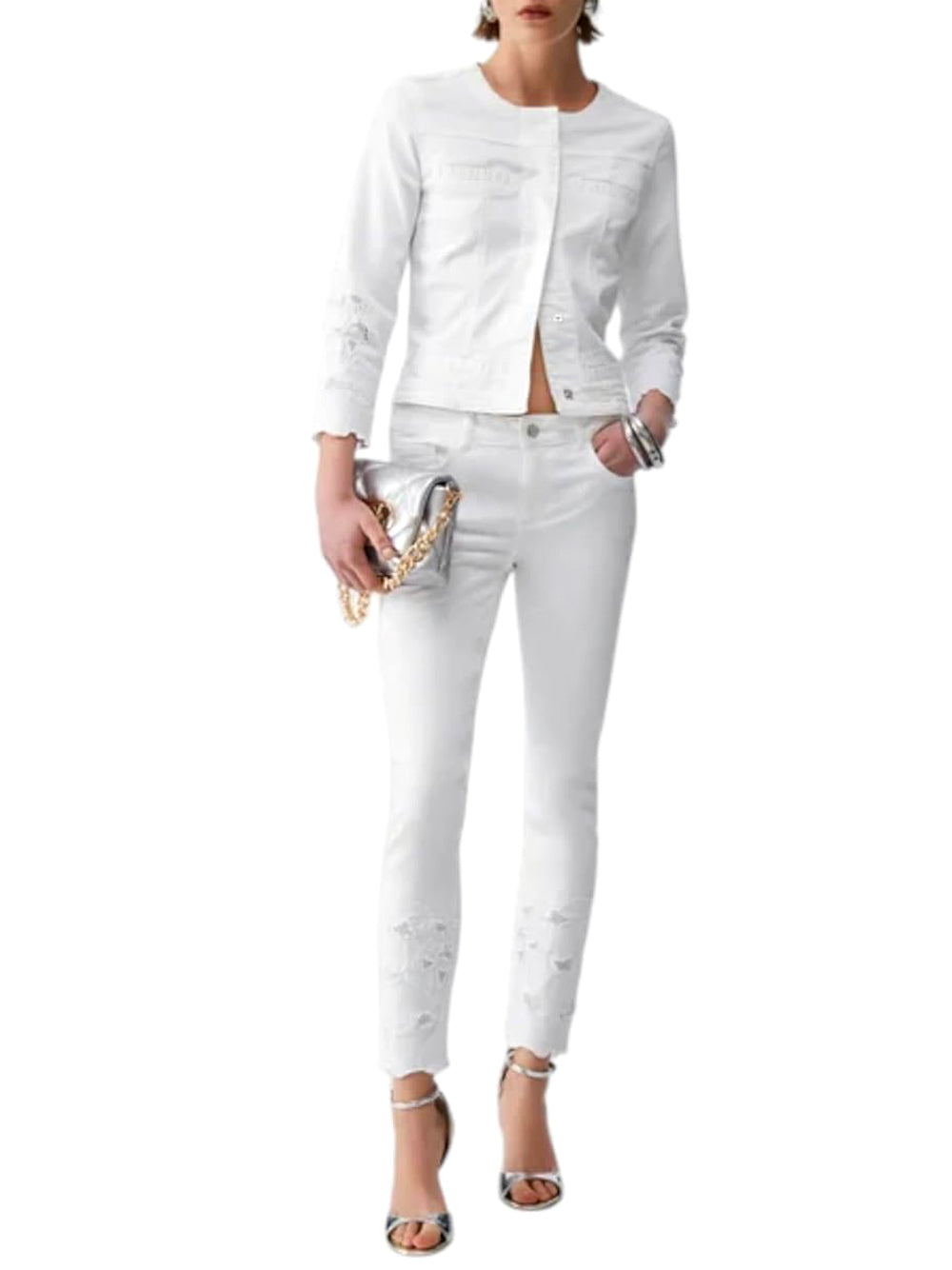 Liu Jo Liu Jo white Pantalone Donna Mod. WA6260 T367A P9255 Bianco
