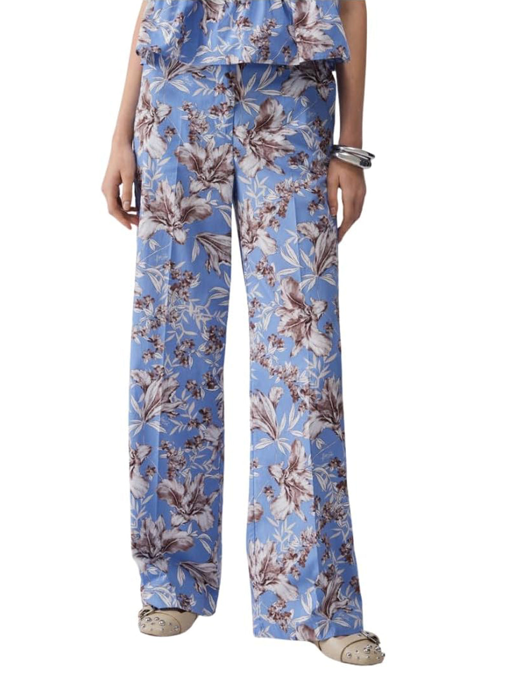 Liu Jo Liu Jo white Pantalone Donna Mod. WA6441 T4853 P9502 Fantasia Multicolore