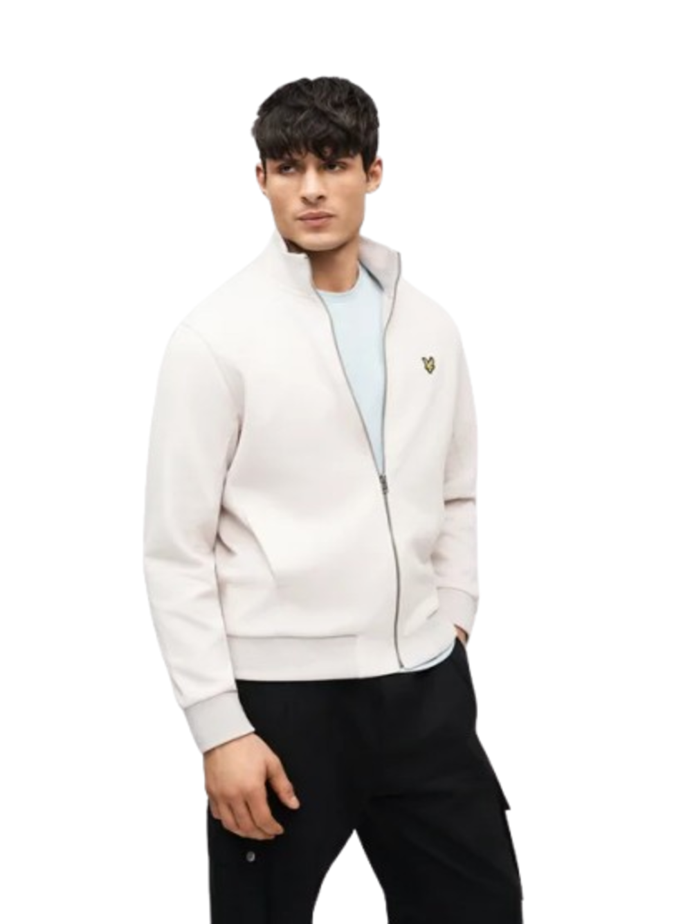 Lyle & Scott Felpa Zip Uomo Mod. ML2416 Y135 Beige