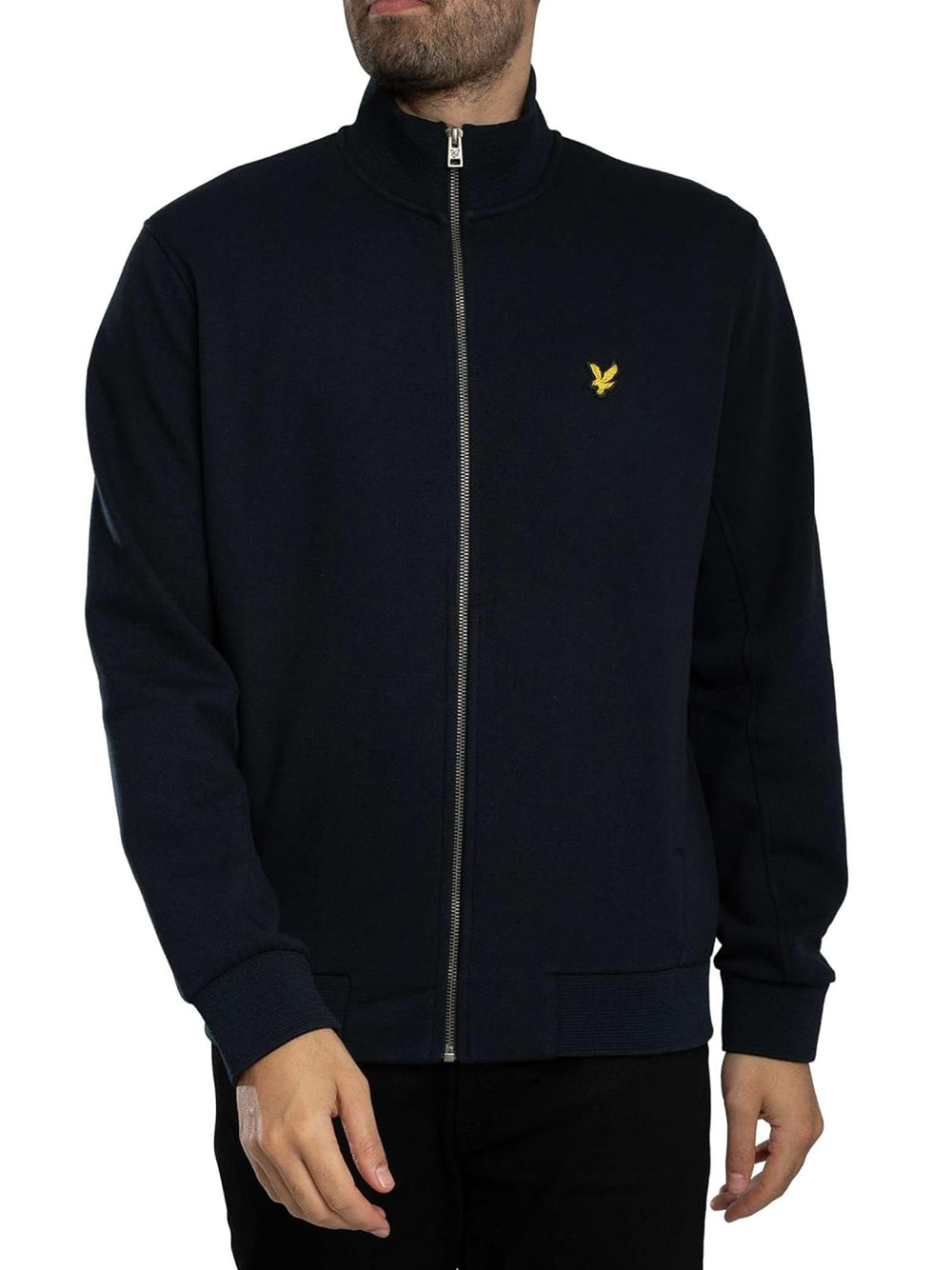 Lyle & Scott Felpa Zip Uomo Mod. ML2416 Z271 Blu