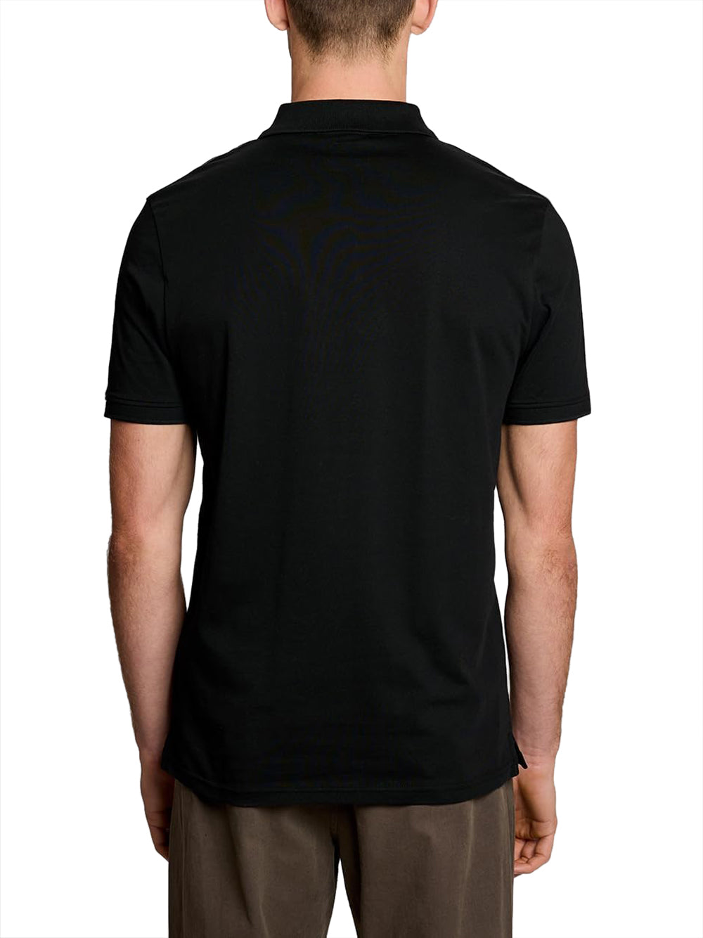 Lyle & Scott Polo Manica Corta Uomo Mod. SP1890V JEARSY Z865 Nero