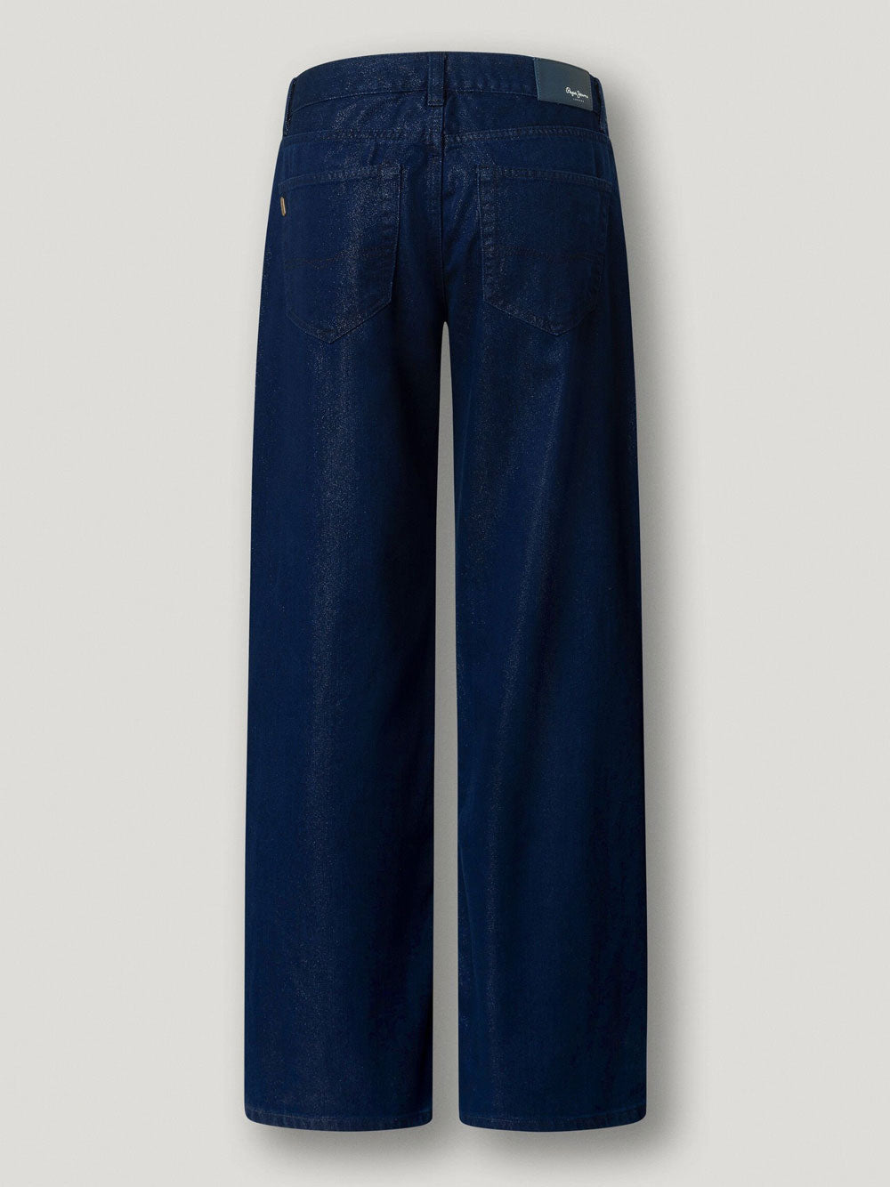 Jeans Wide Pepe Jeans Lina Shine da Donna - Denim