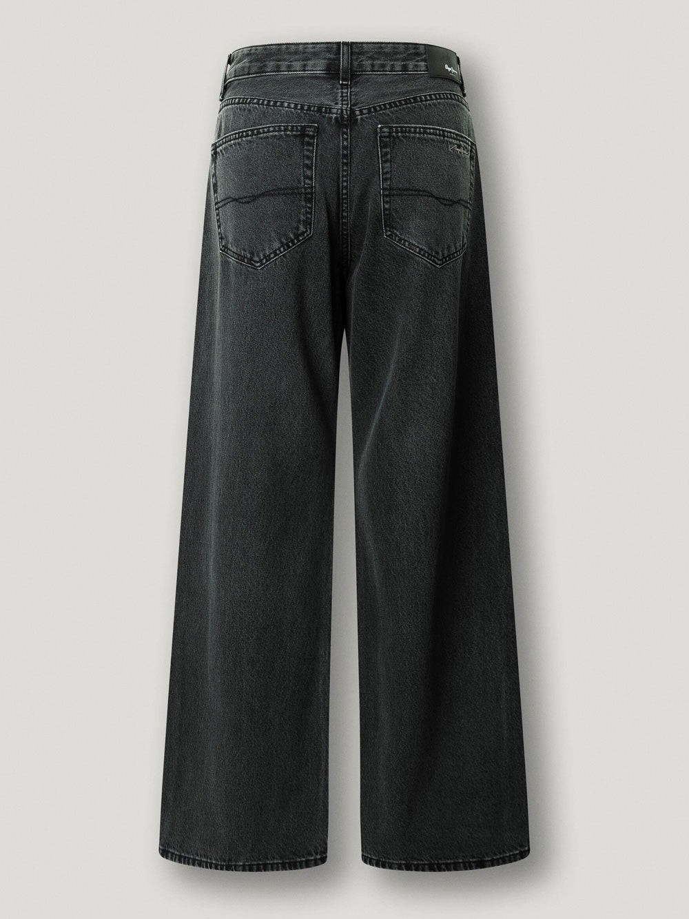 Jeans Wide Pepe Jeans Lina Sparkle da Donna - Nero