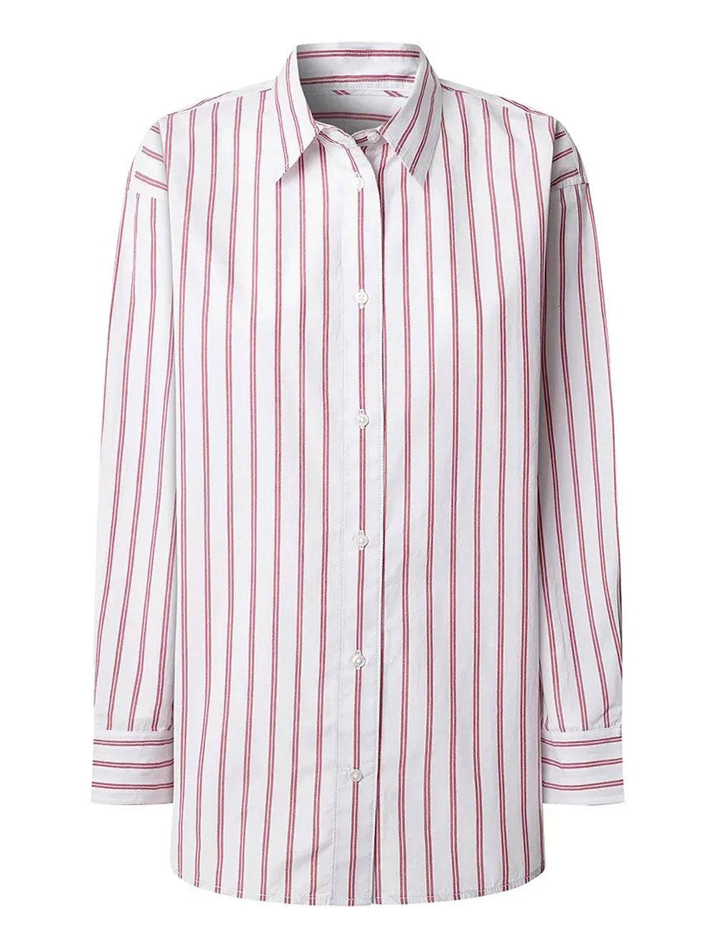 Camicia Casual Pepe Jeans Lenoir da Donna - Bianco