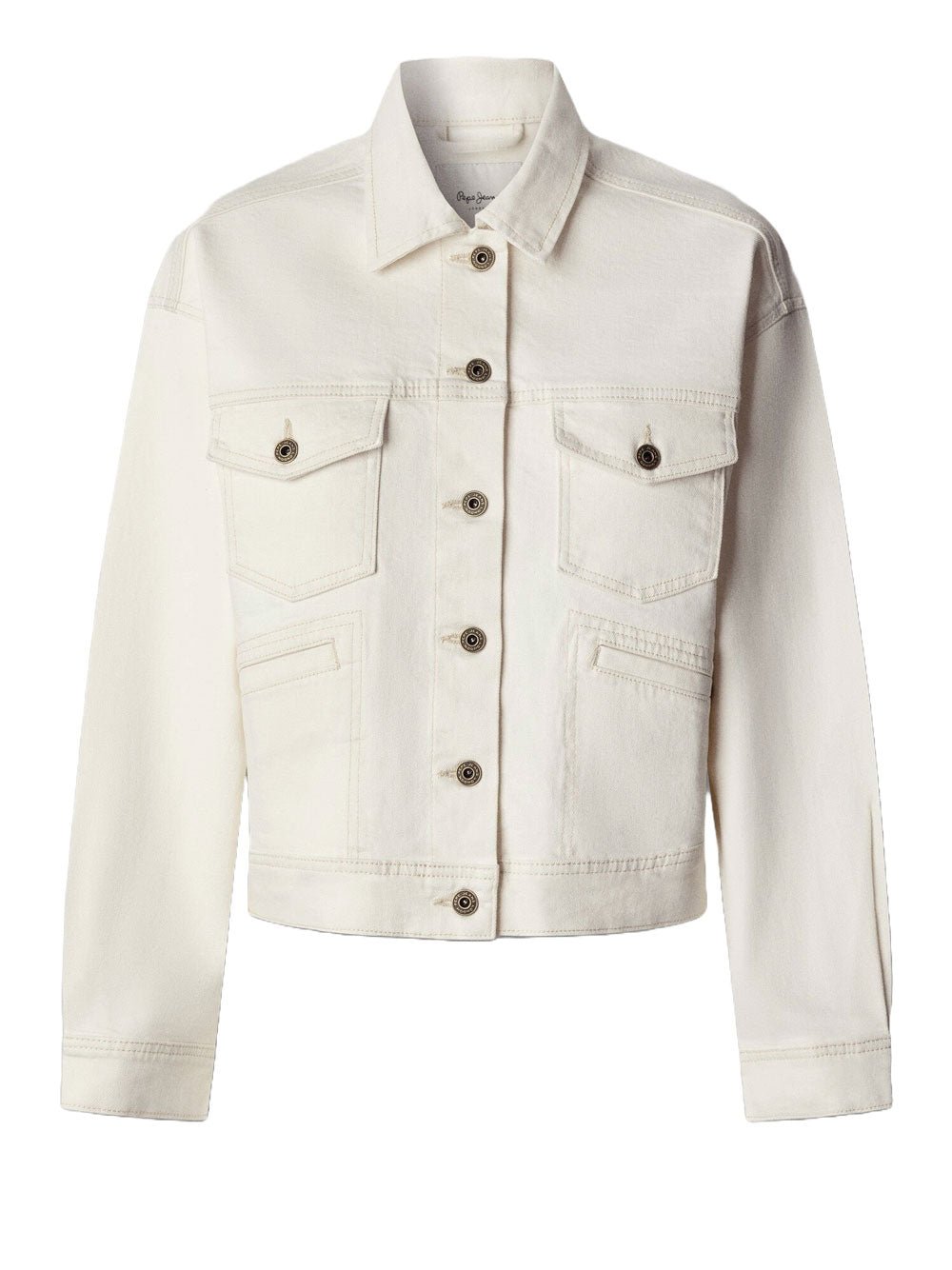 Giubbino Pepe Jeans da Donna - Bianco