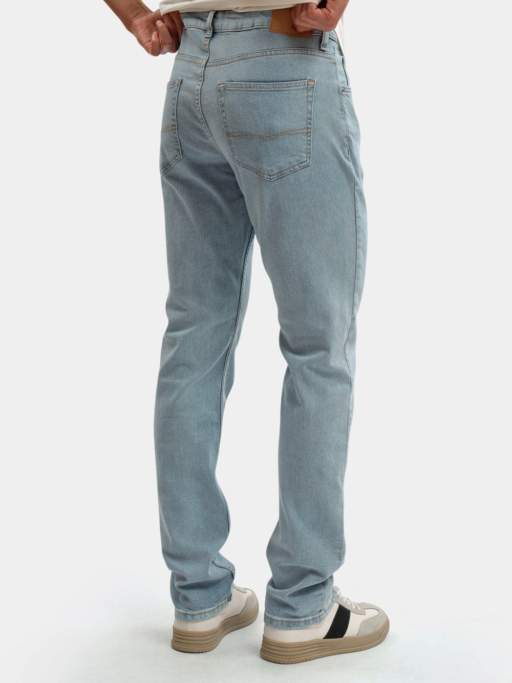 Jeans Straight Pepe Jeans Cash da Uomo - Denim