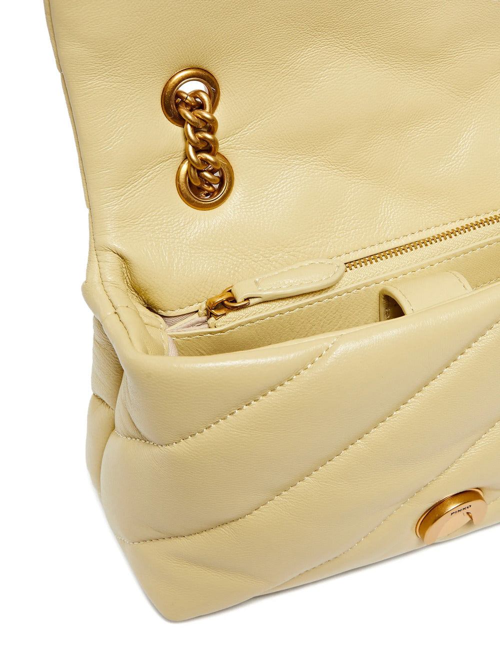 Pinko Borsa Donna Mod. 100039 A0F2 C39Q Crema Beige