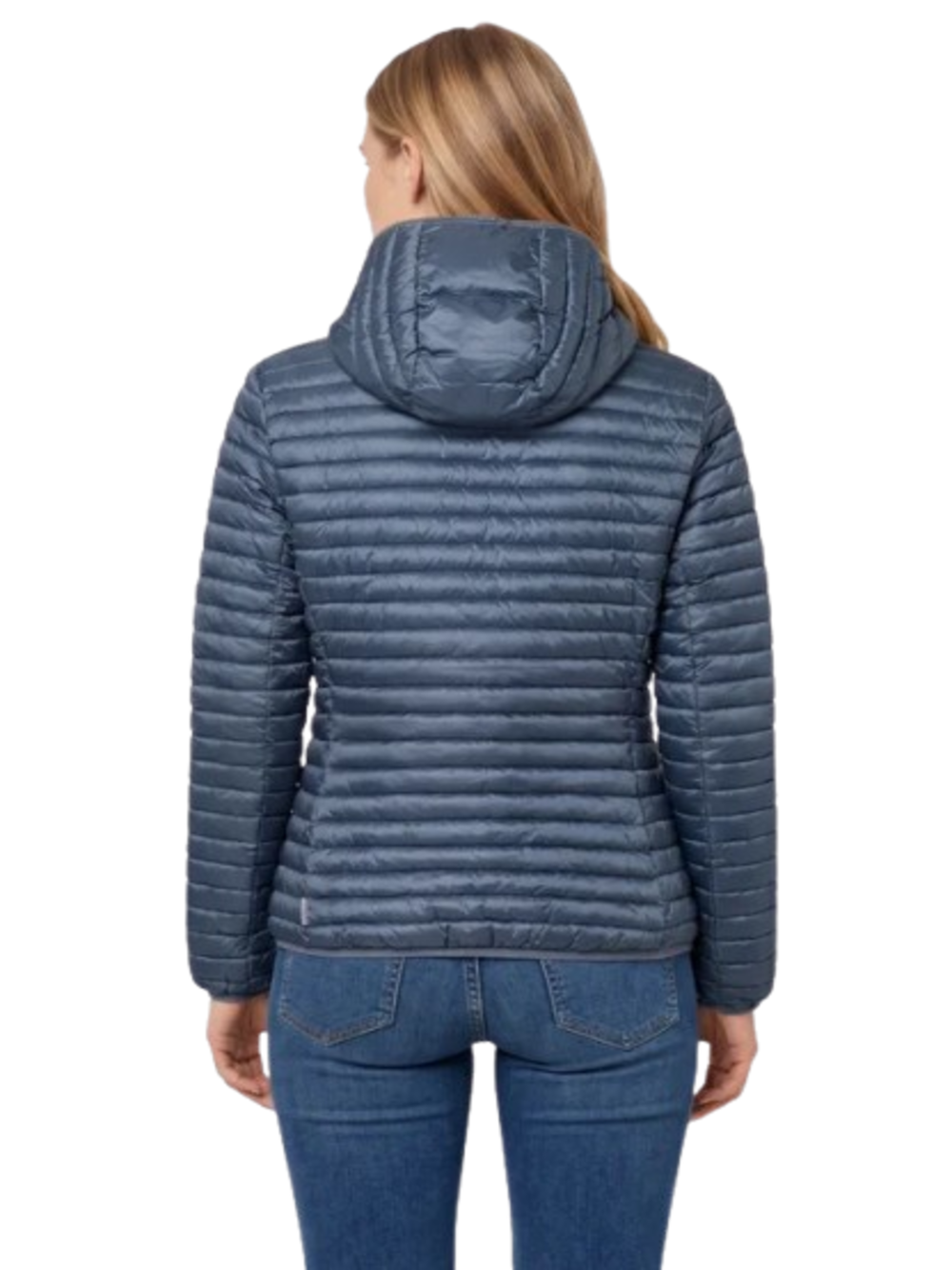 Save The Duck Giubbotto corto Donna Mod. D33620W ALEXA-IRIS 10039 Celeste Blu