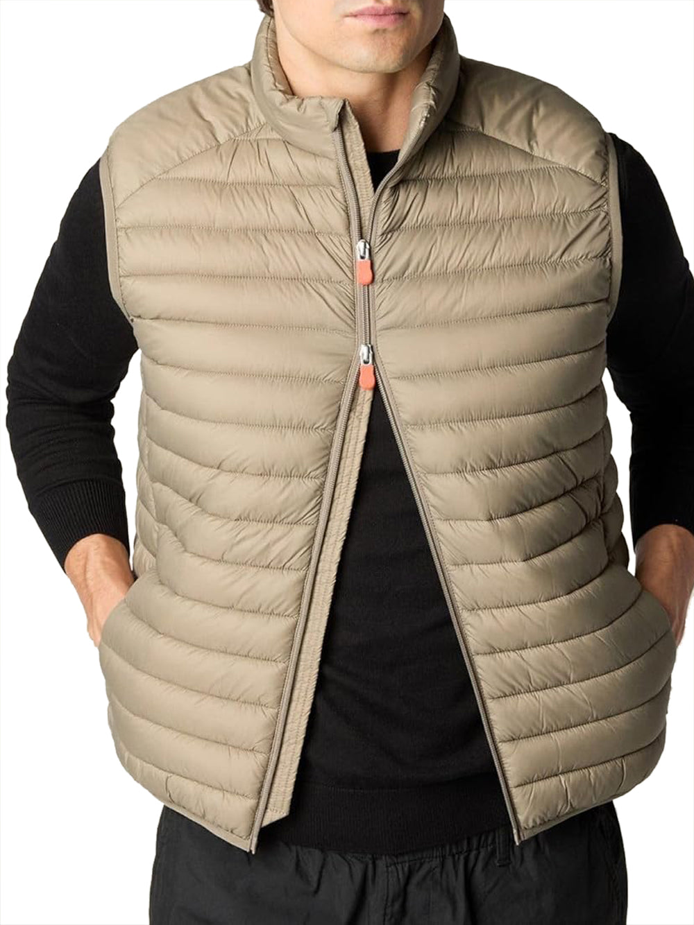 Save The Duck Smanicato Uomo Mod. D82410M ADAM-GIGA 40021 Fango Marrone