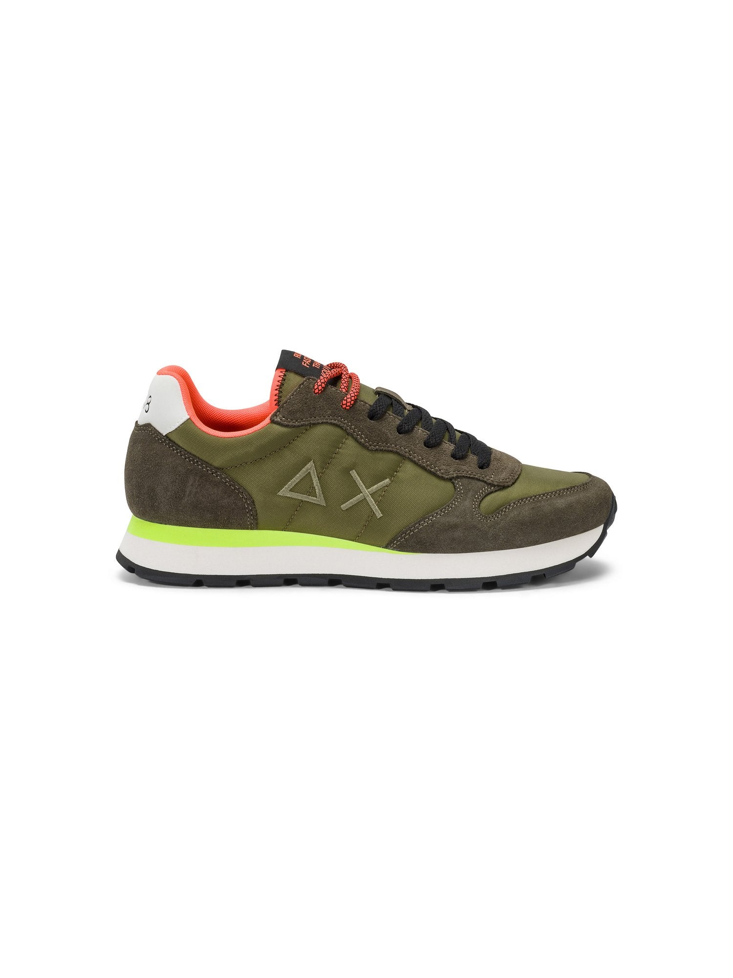 Sun68 Sneakers Uomo Mod. BZ36102 TOM FLUO 19 Militare Verde