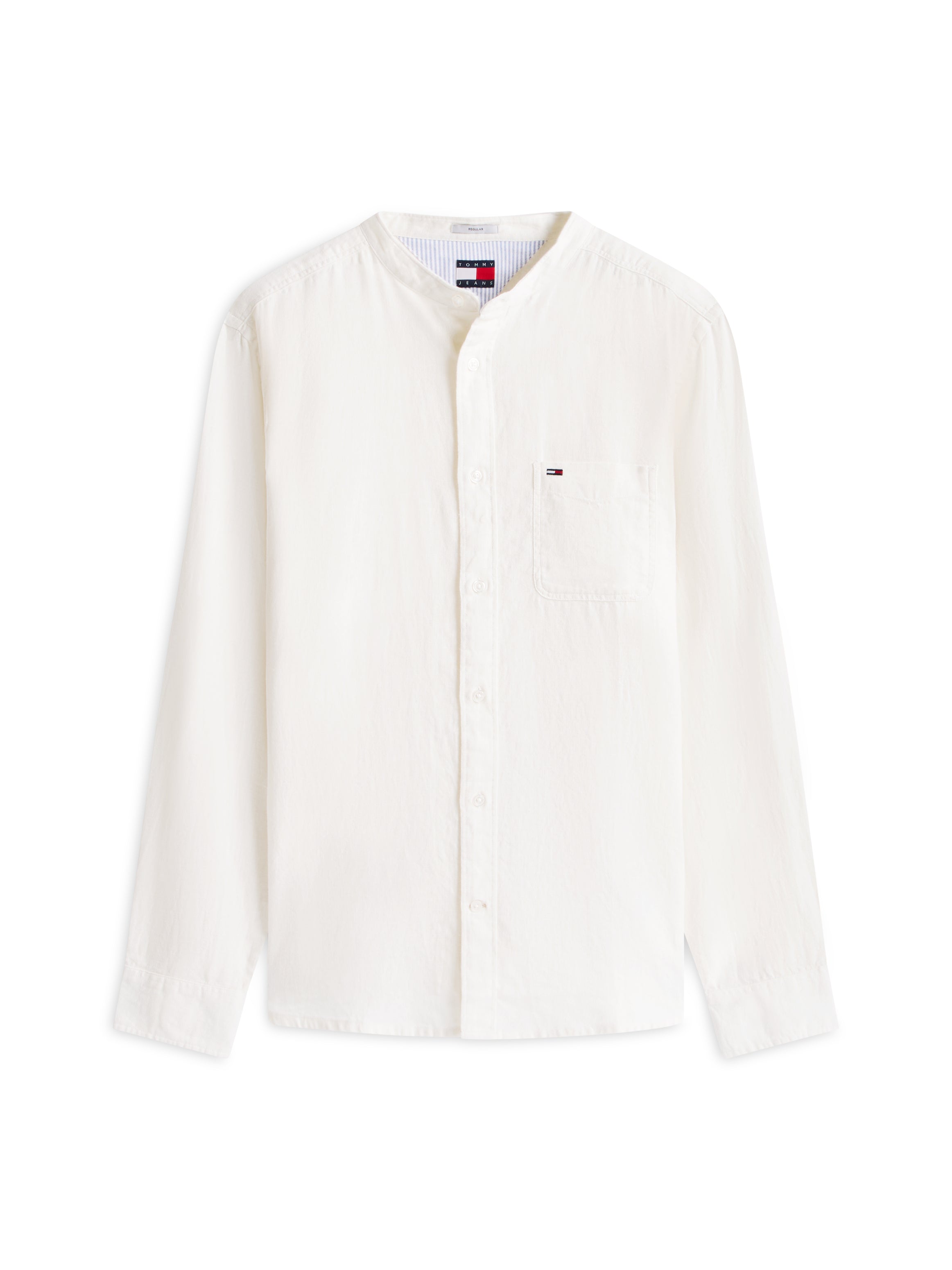 Tommy Hilfiger Camicia m/l Uomo Mod. DM0DM22756 YBL ECRU