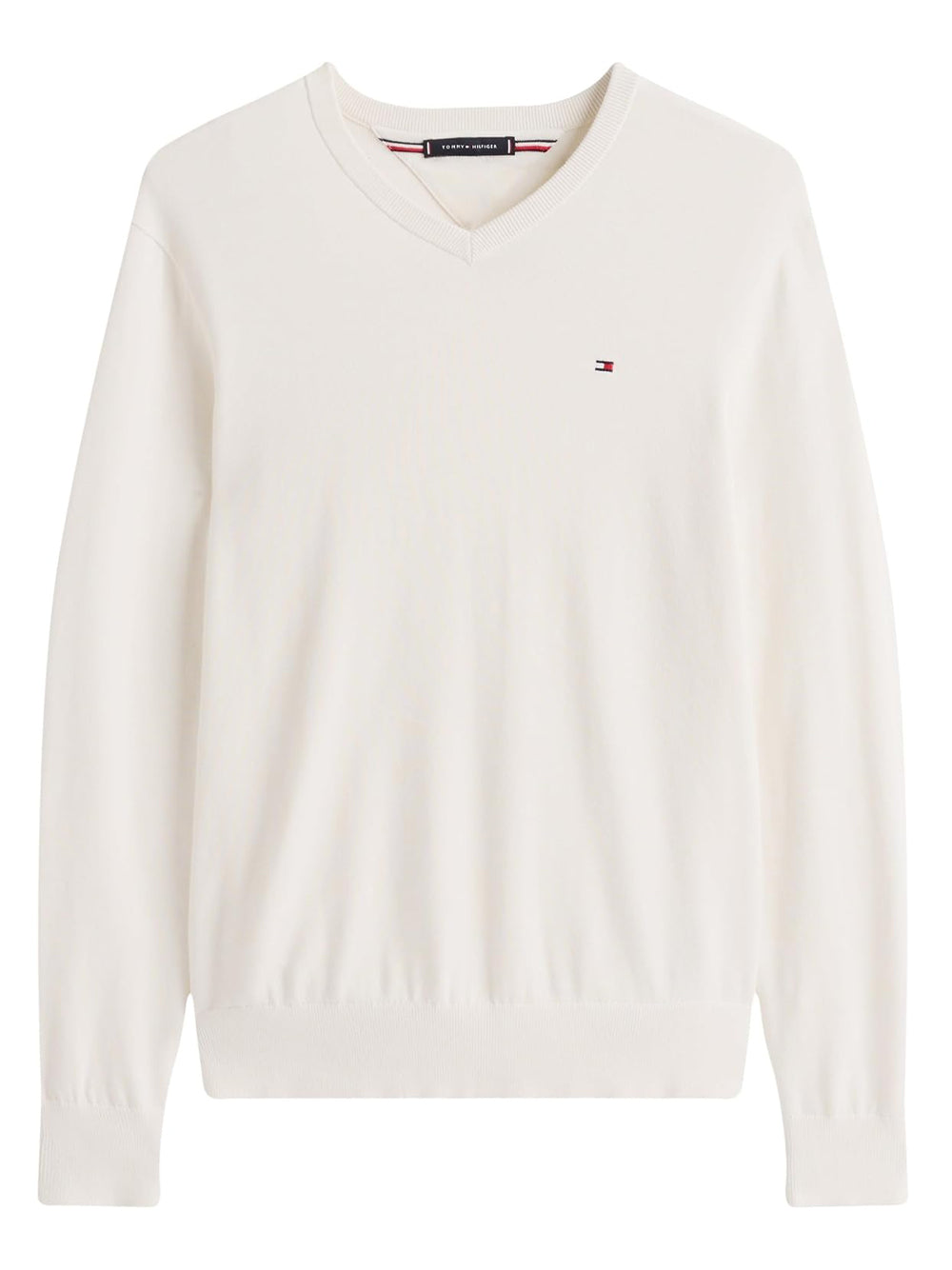 Tommy Hilfiger Maglione v Uomo Mod. MW0MW14745 ZOO Panna Avorio