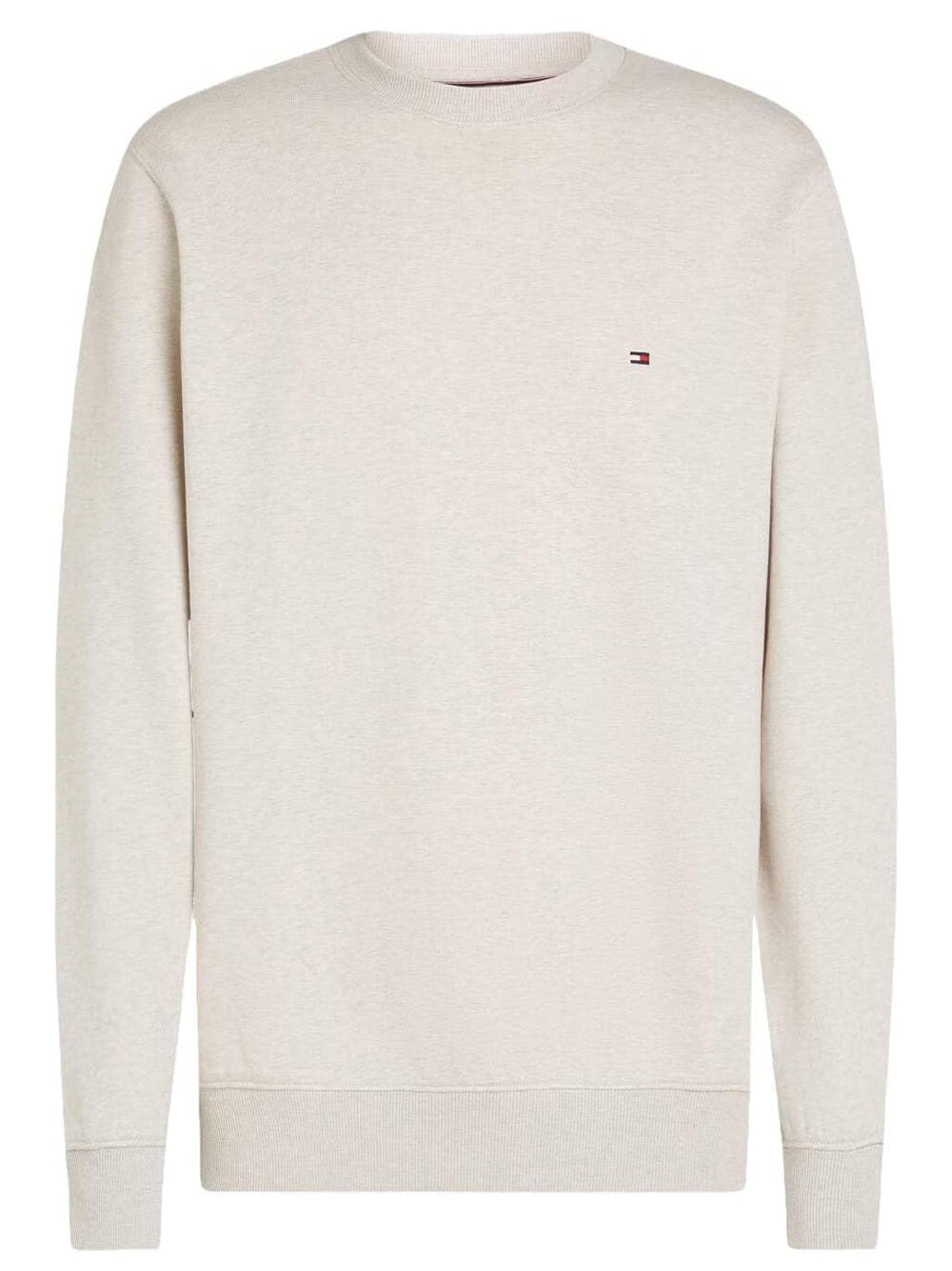 Tommy Hilfiger Felpa Girocollo Uomo Mod. MW0MW37237 HGF Panna Avorio
