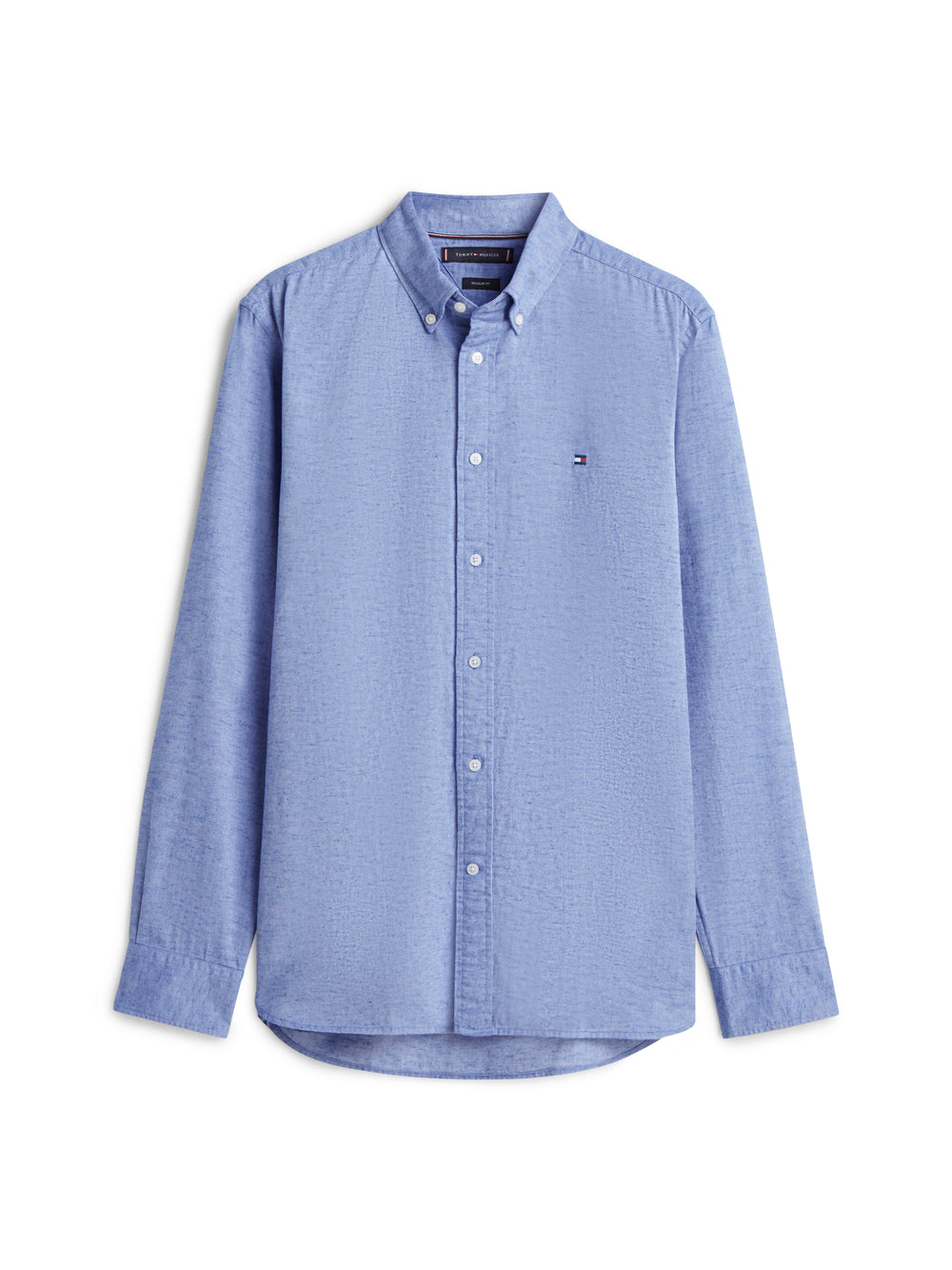 Tommy Hilfiger Camicia m/l Uomo Mod. MW0MW41688 C7L Celeste Blu