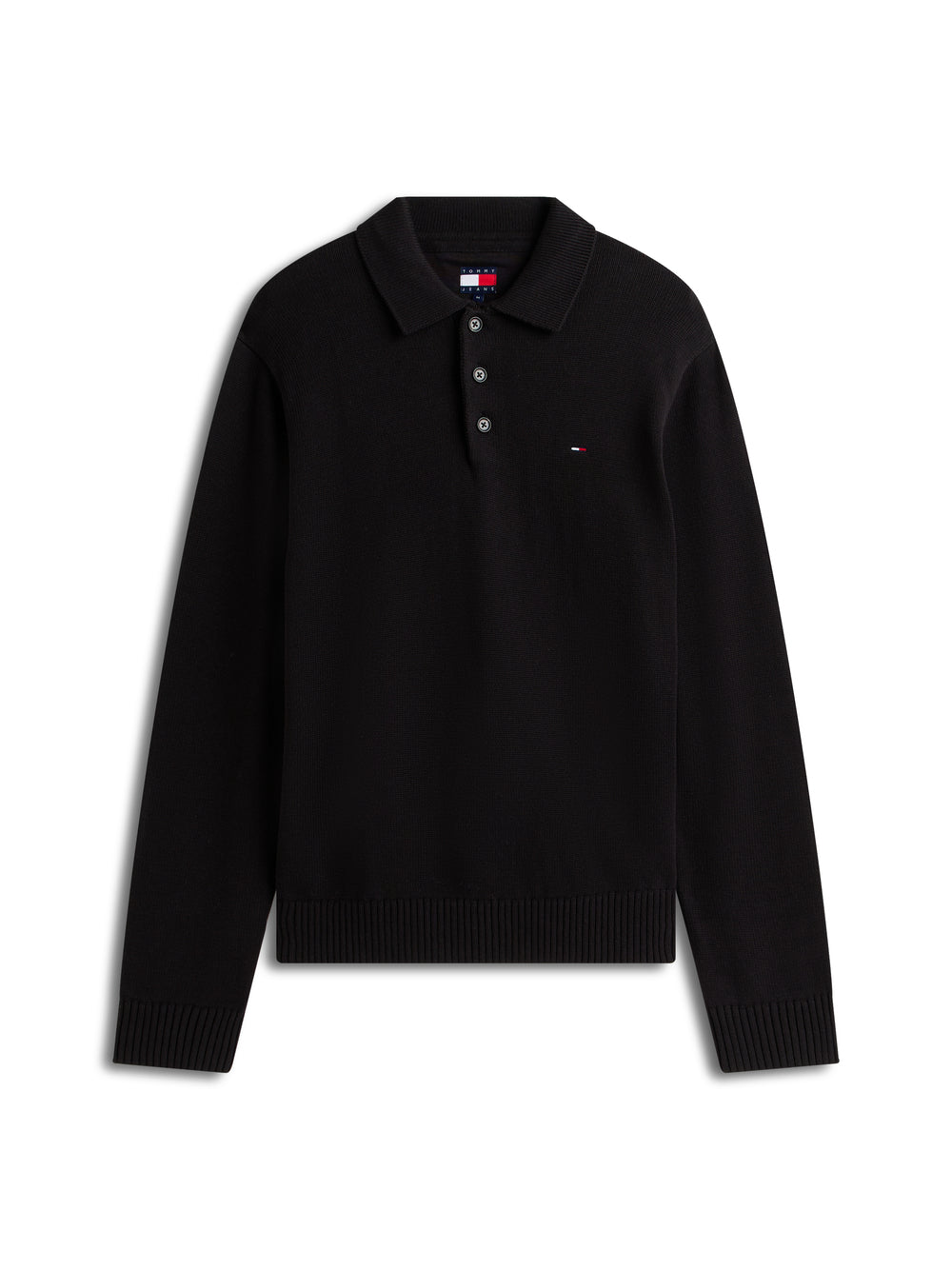 Tommy Hilfiger Tommy Hilfiger Polo M/L Uomo Mod. DM0DM22647 BDS Nero