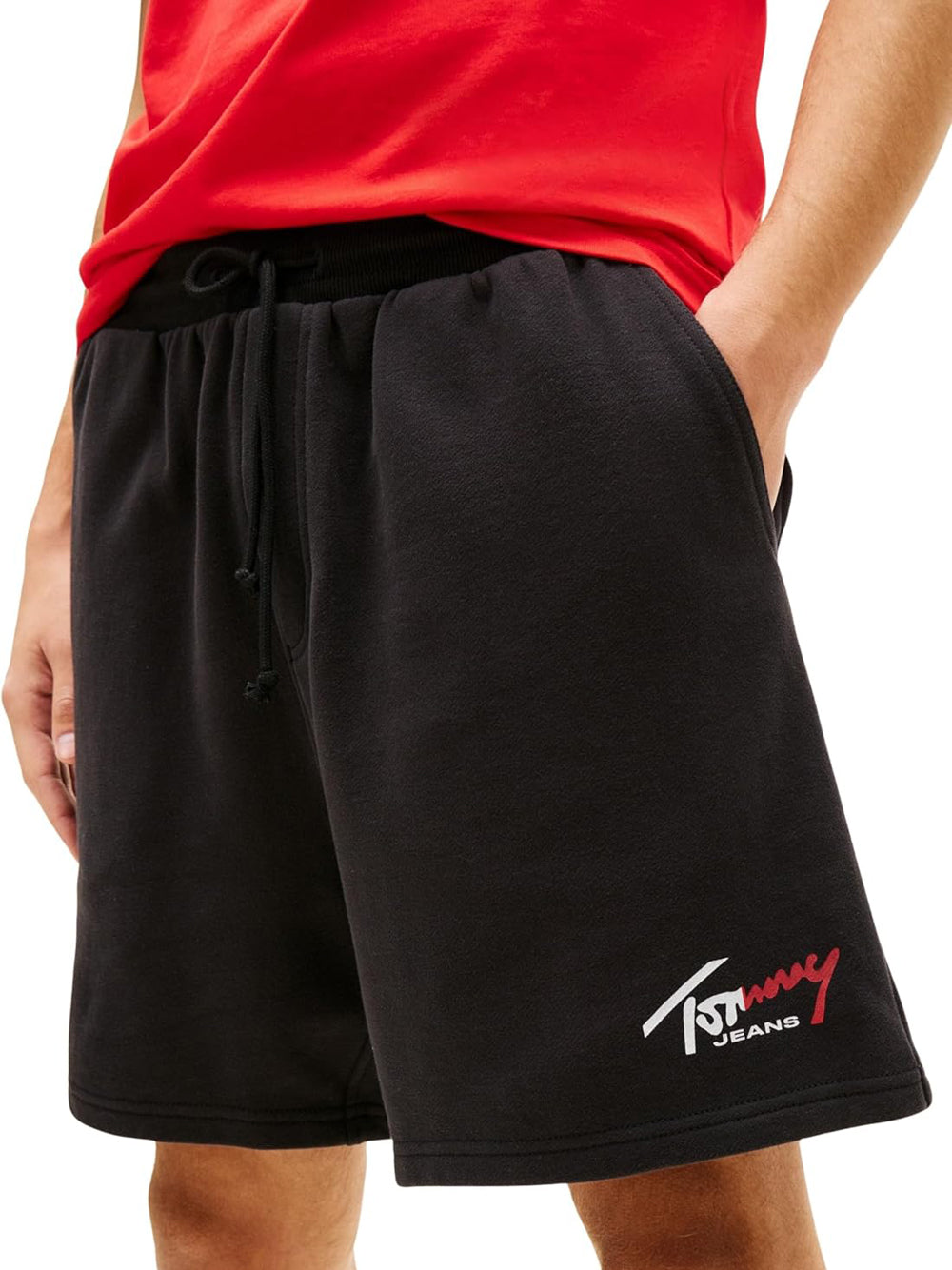 Tommy Hilfiger Tommy Hilfiger Bermuda Uomo Mod. DM0DM23017 BDS Nero