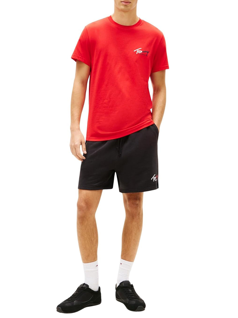 Tommy Hilfiger Tommy Hilfiger Bermuda Uomo Mod. DM0DM23017 BDS Nero
