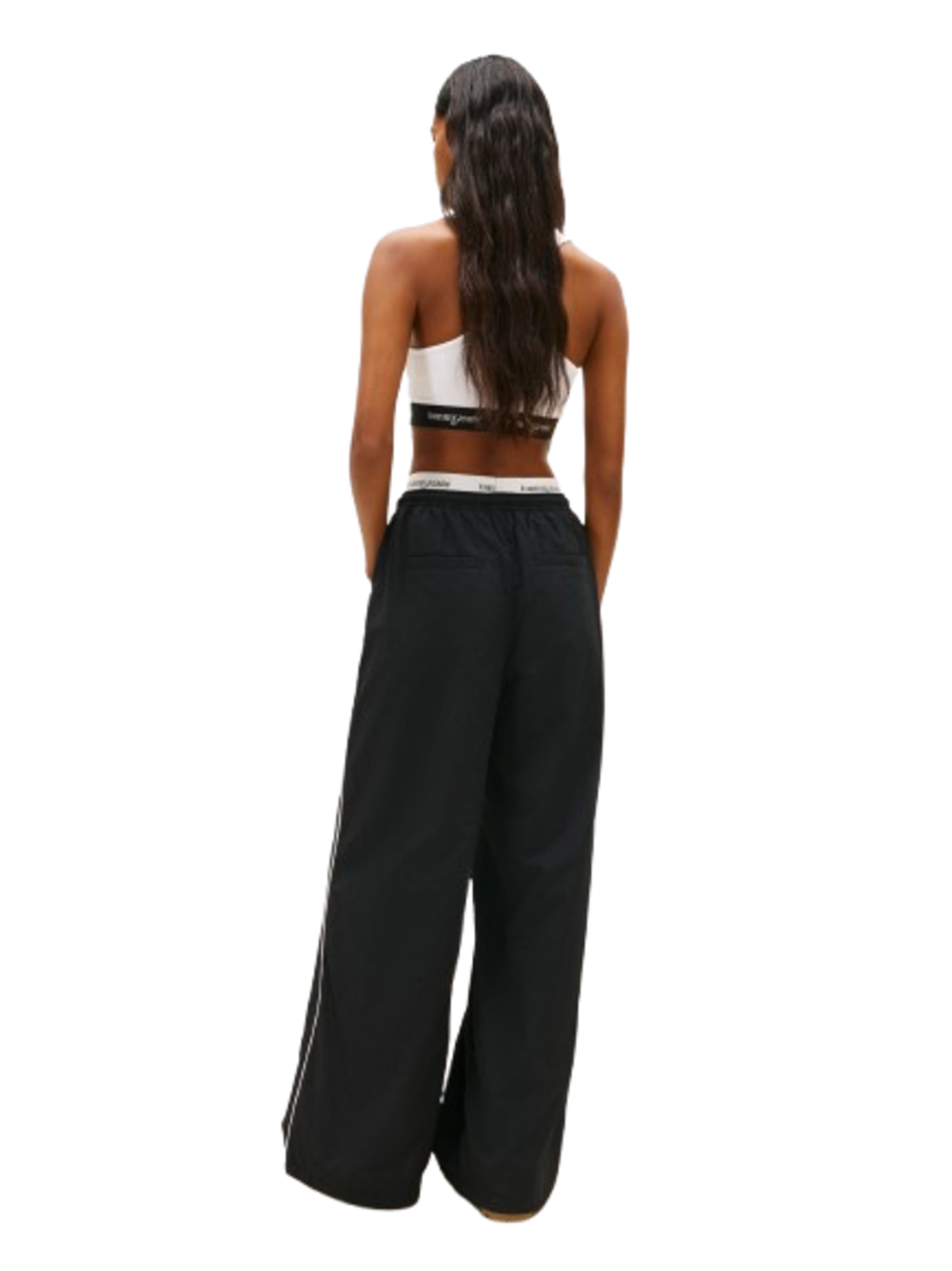 Tommy Hilfiger Tommy Hilfiger Pantalone Donna Mod. DW0DW22289 BDS Nero